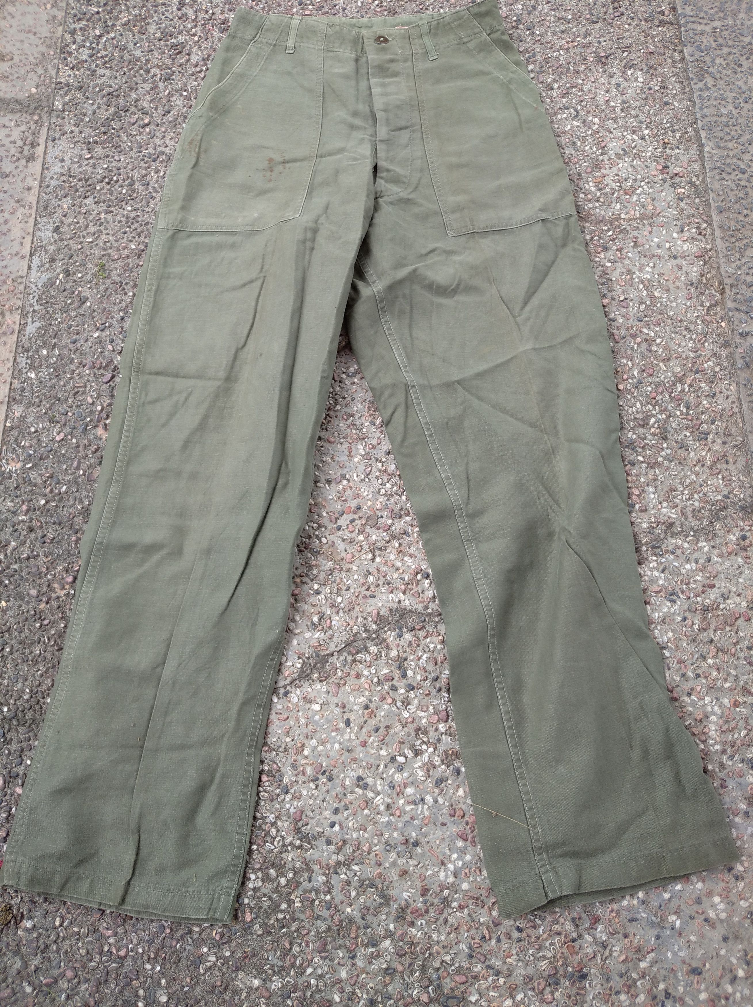Vintage 60'sOG-107 Fatique trousers pants size 28