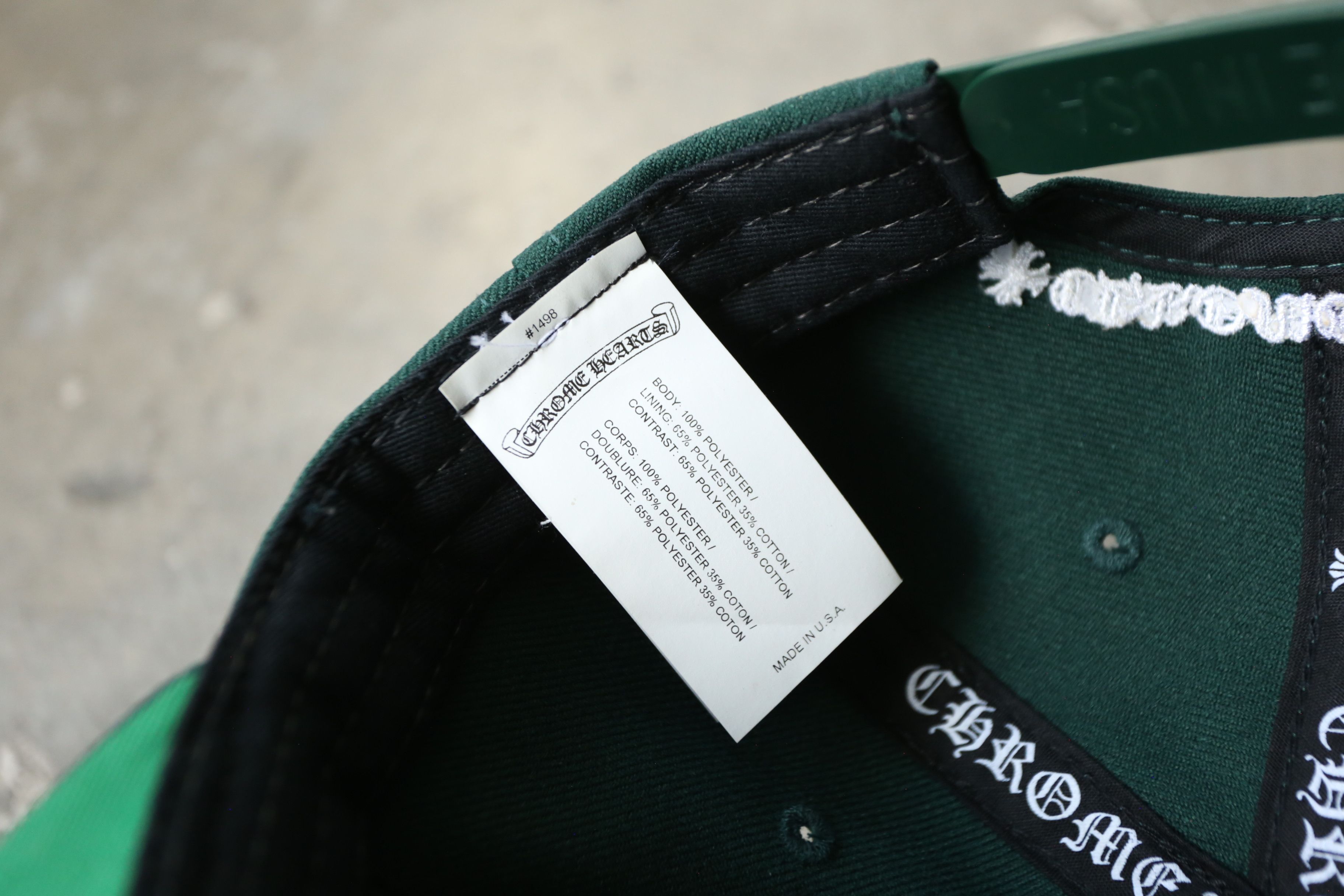 Chrome Hearts Chrome Hearts - F/W 20 - CH Baseball Cap Size ONE SIZE - 7 Thumbnail