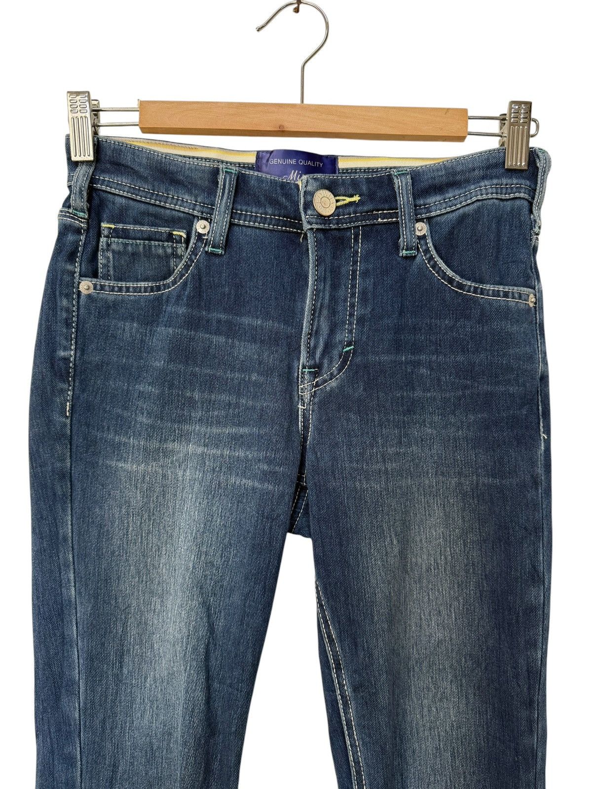 Edwin Vintage Miss Edwin Jeans High-rise Skinny Denim Pants Size 27" / US 4 / IT 40 - 2 Thumbnail