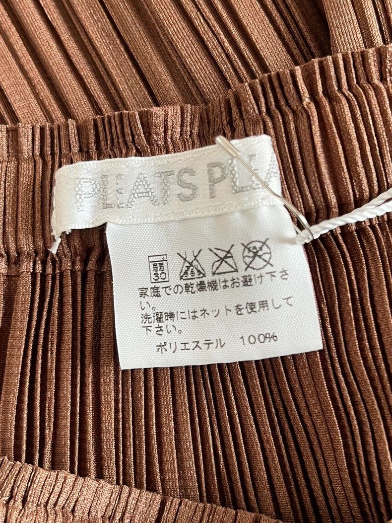 Other Issey Miyake/三宅一生 size:4 Brown pleated skirt Size 30" / US 8 / IT 44 - 3 Thumbnail