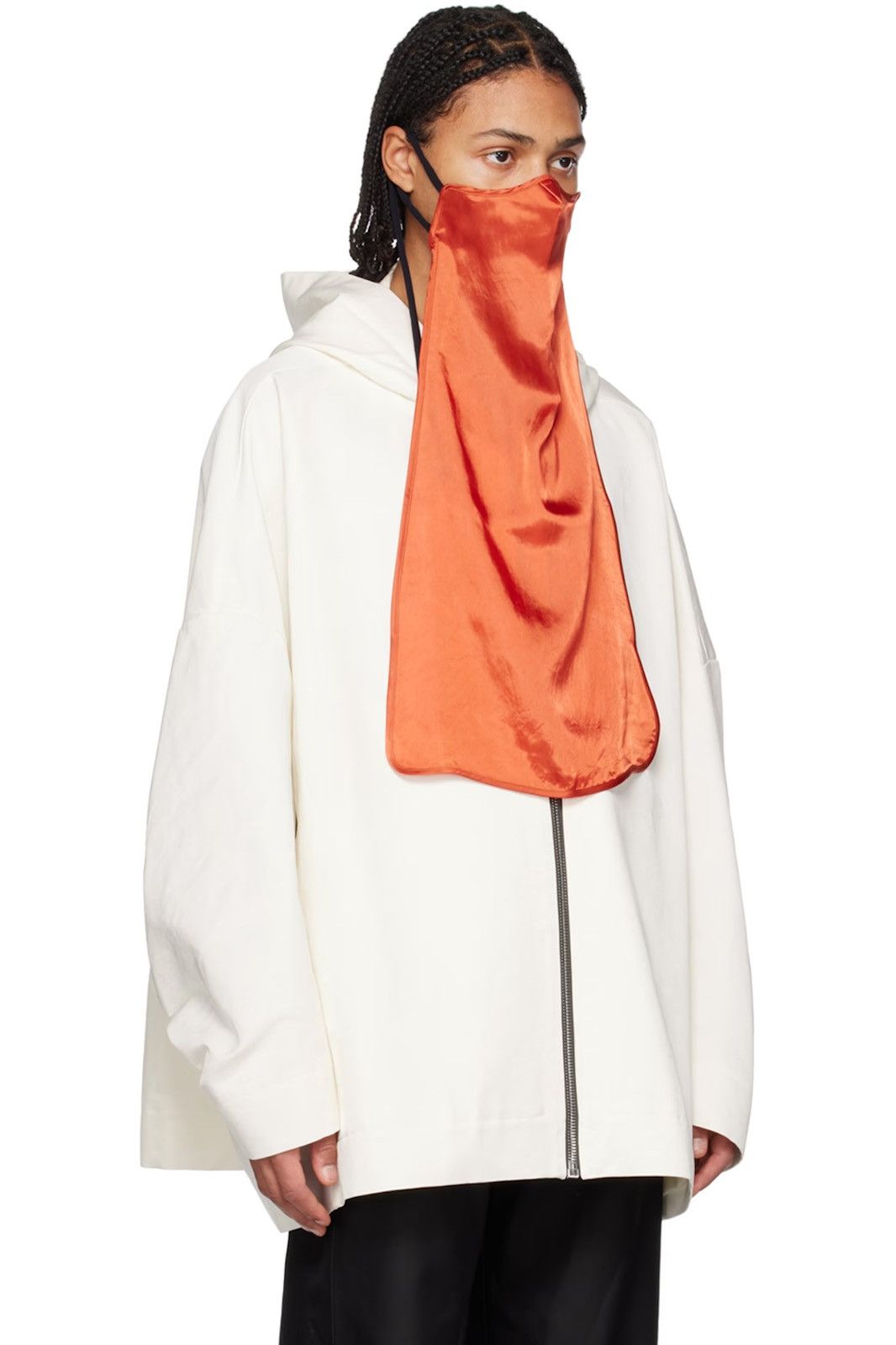 Rick Owens Rick owens long face mask Size ONE SIZE - 2 Thumbnail