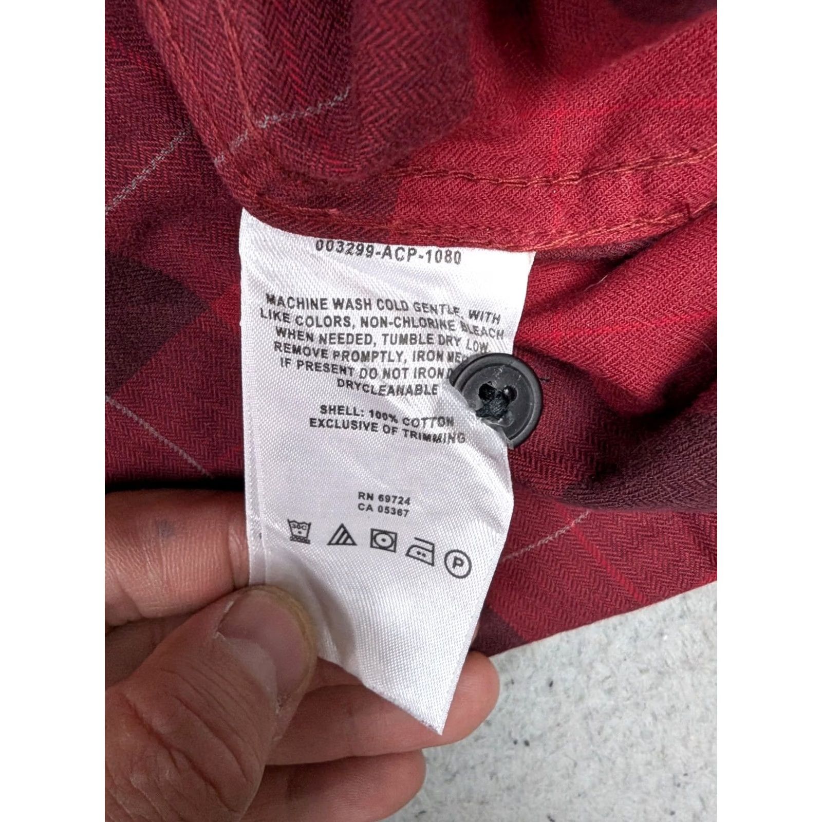 Vintage Columbia Shirt Mens 2XL Red Plaid Long Sleeve Button Front Cotton Casual Size US XXL / EU 58 / 5 - 6 Thumbnail