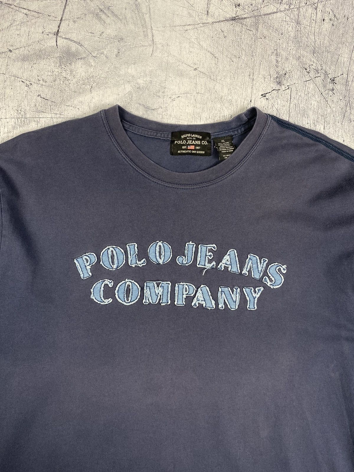 Lauren Ralph Lauren × Polo Ralph Lauren × Vintage Vintage Polo Ralph Lauren Company Big Logo Long Sleeve Size US XL / EU 56 / 4 - 5 Thumbnail