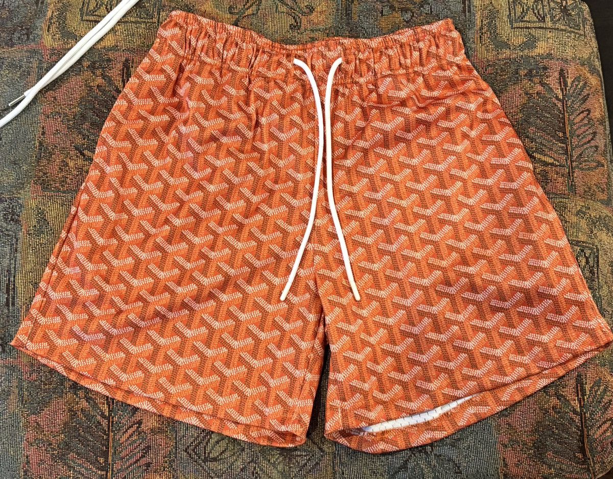 Mr. Remade Bootleg Shorts Goyard Orange Size L DS