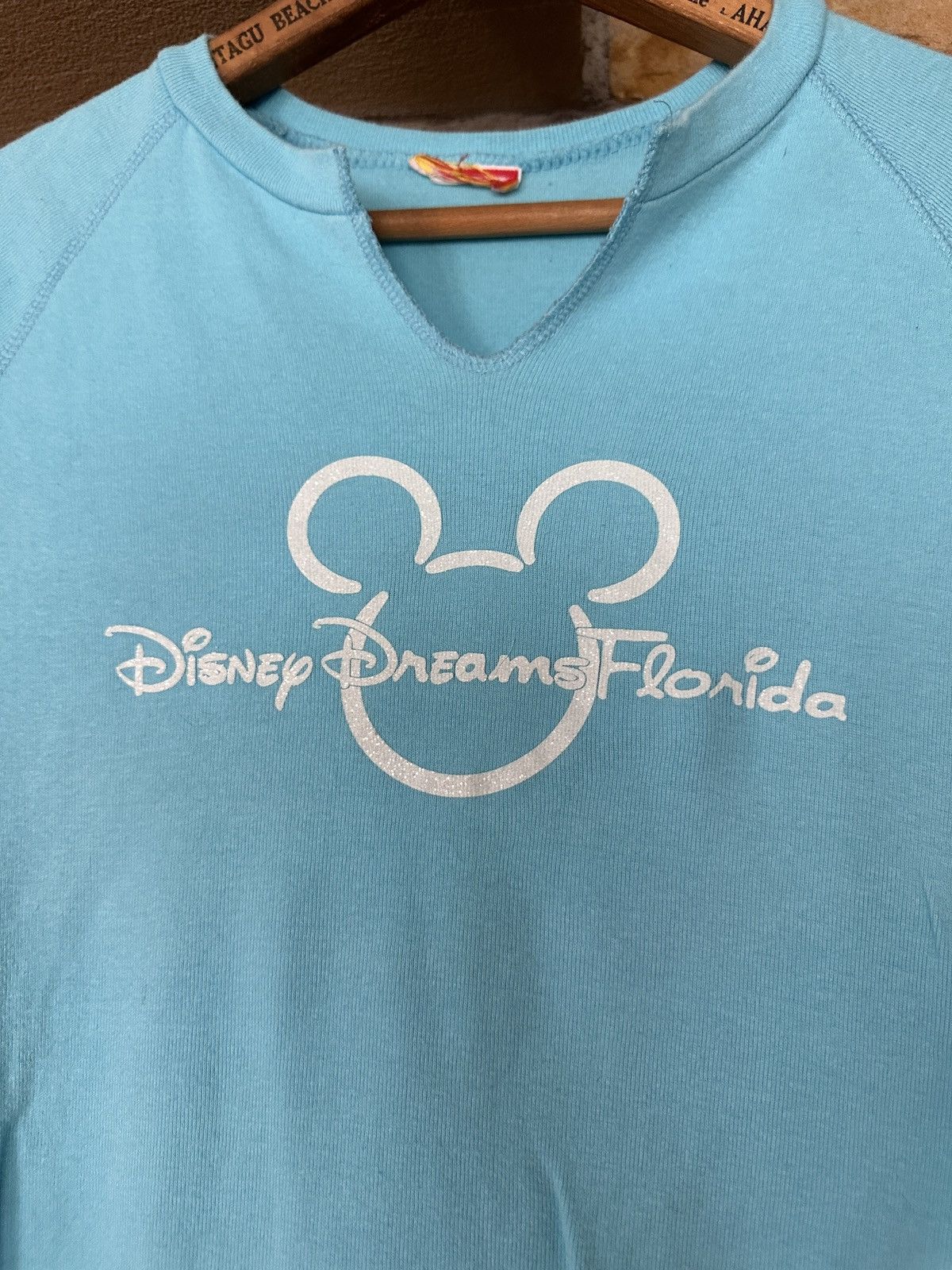 Disney Vintage 80s Disney Dreams Florida Babydoll Graphic Tee Size S / US 4 / IT 40 - 2 Thumbnail