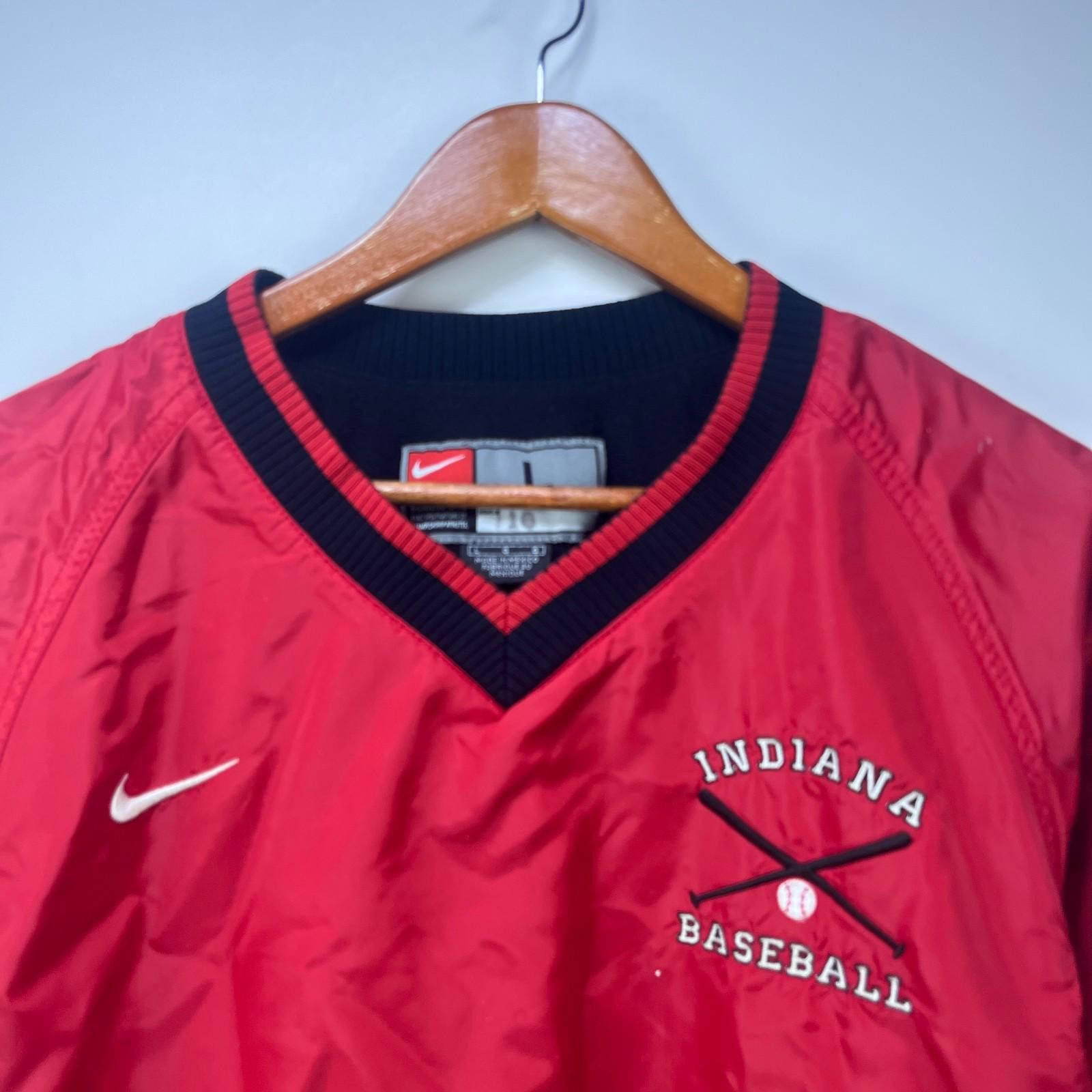 Nike Vintage 90s Nike Indiana Hoosiers Baseball Jacket Large Size ONE SIZE - 2 Thumbnail