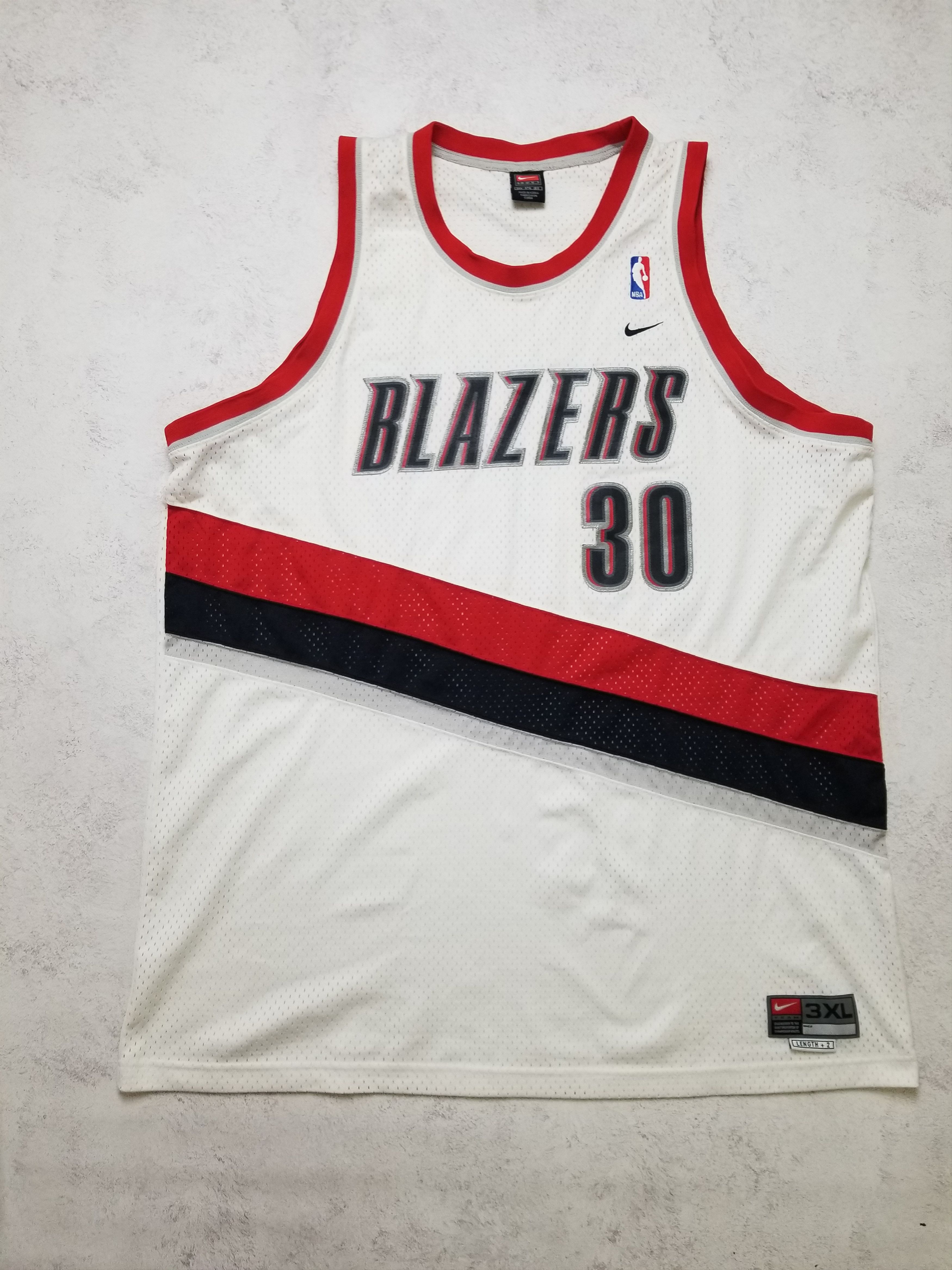 Nike Portland Trail Blazers Rasheed Wallace 30 Jersey 3XL Size US XXL / EU 58 / 5 - 1 Thumbnail