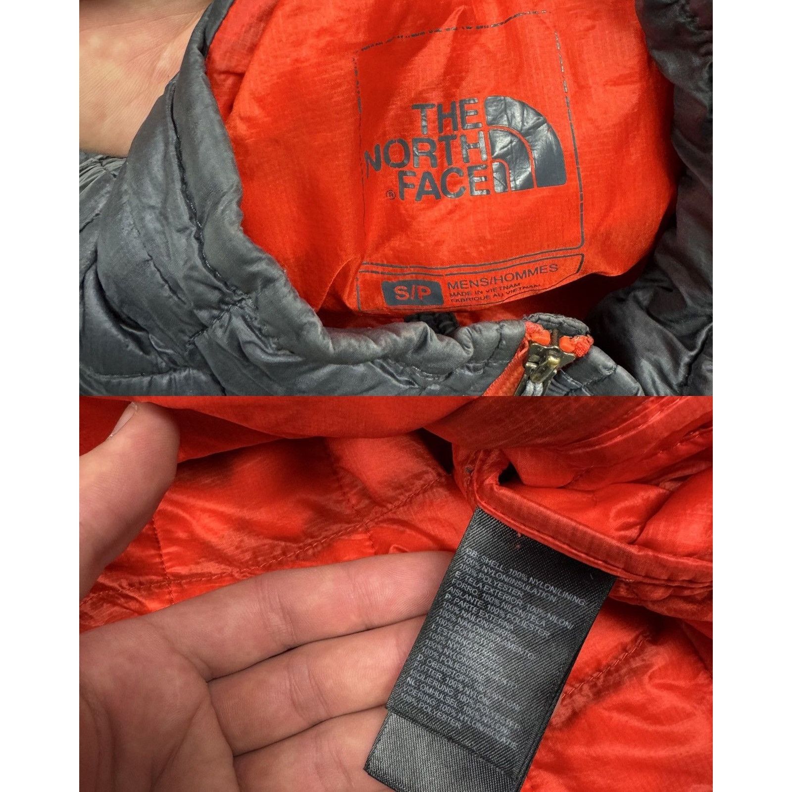 The North Face The North Face Thermoball Men's Gray Full Zip Eco Vest Small Size US S / EU 44-46 / 1 - 2 Thumbnail
