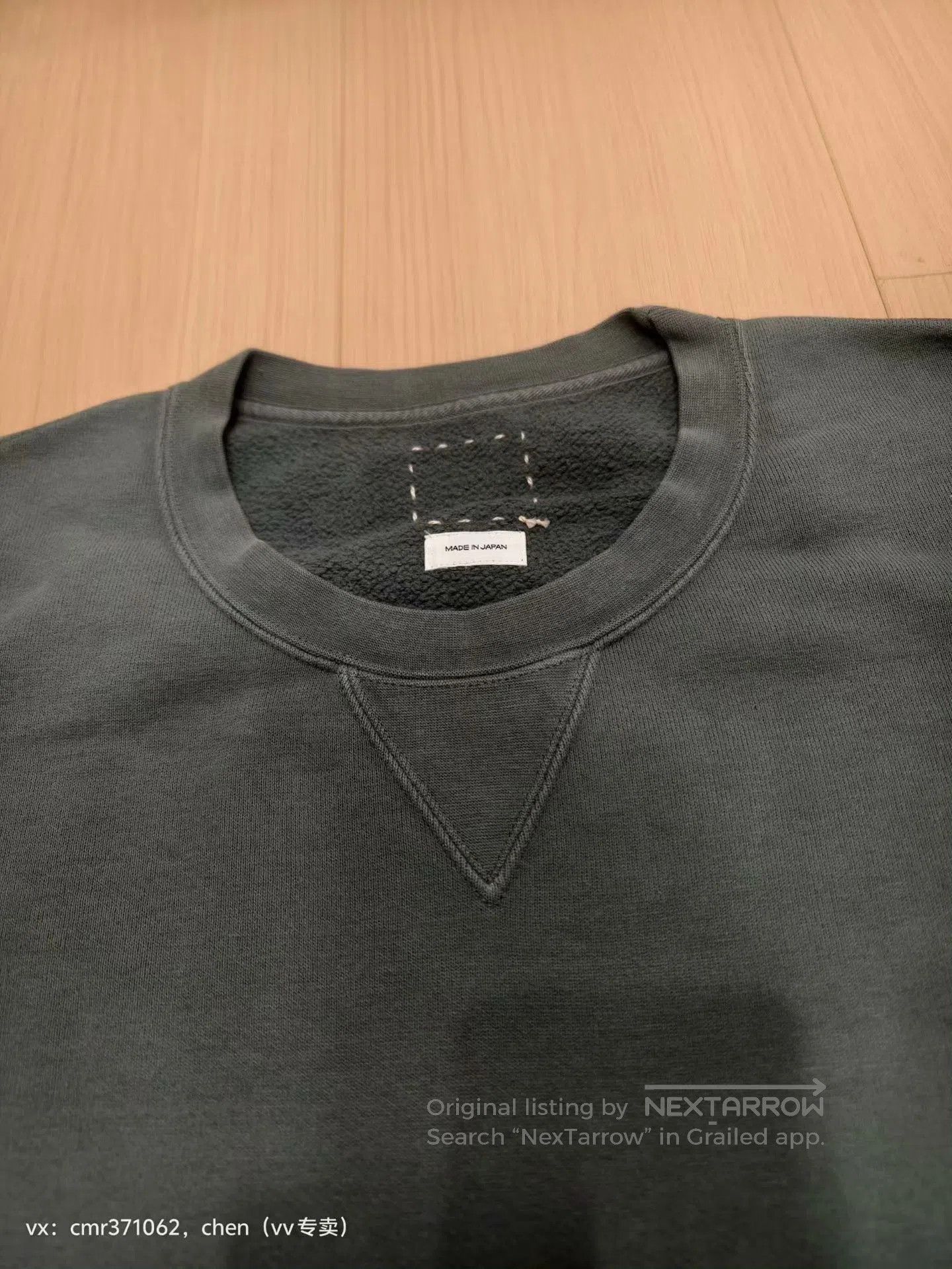 Visvim VISVIM JUMBO SB SWEAT 3/4 DMGD. Size US L / EU 52-54 / 3 - 4 Thumbnail