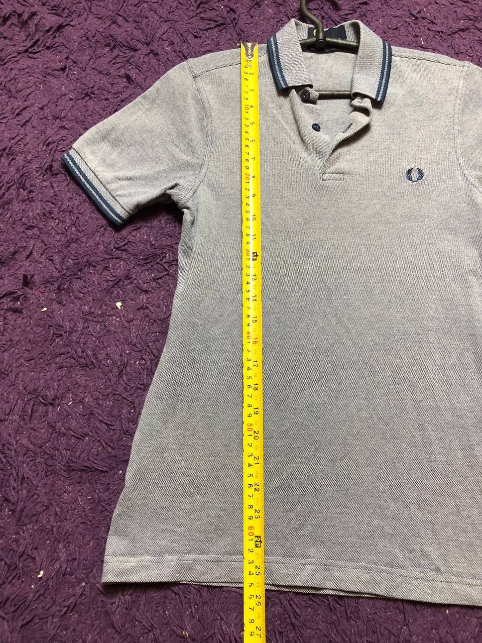 Fred Perry Vintage Polo Fred Perry gray logo T-shirt crazy Y2K size XS Size US XS / EU 42 / 0 - 9 Thumbnail