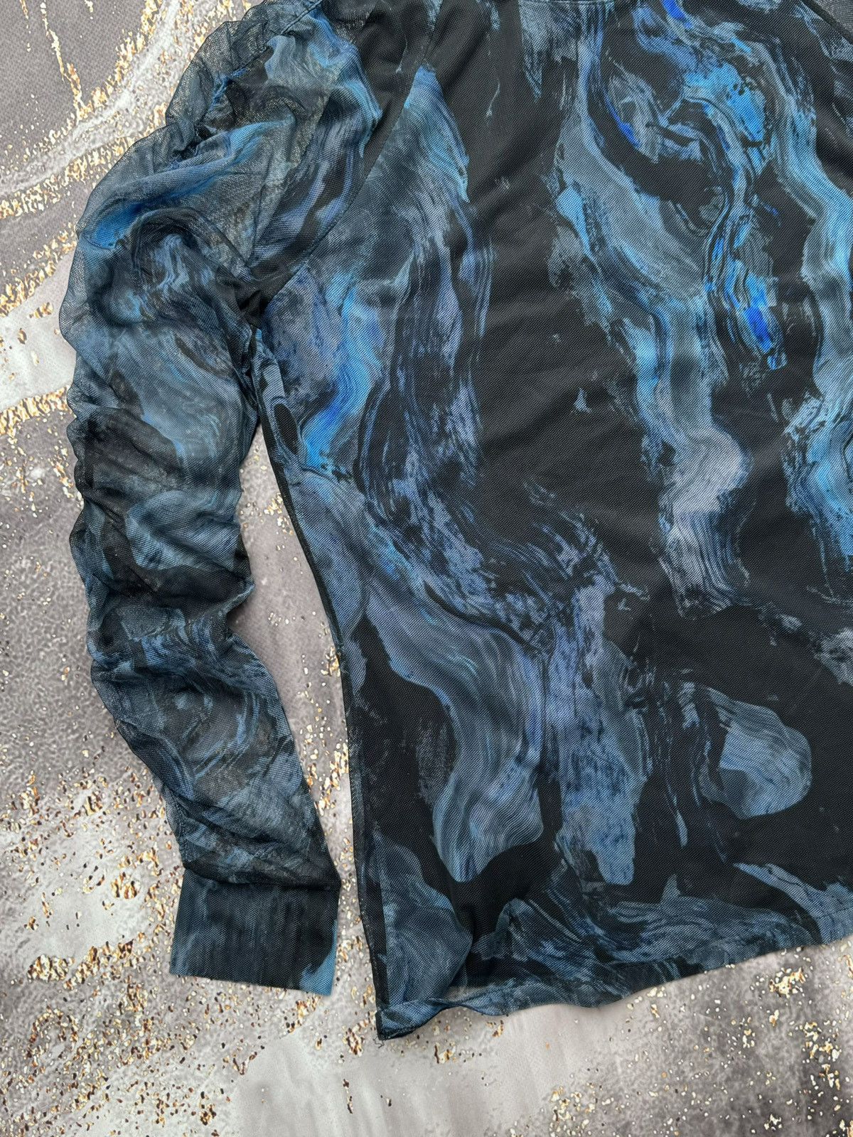Vintage Vintage Mesh Lush Long Sleeve Size M / US 6-8 / IT 42-44 - 2 Thumbnail