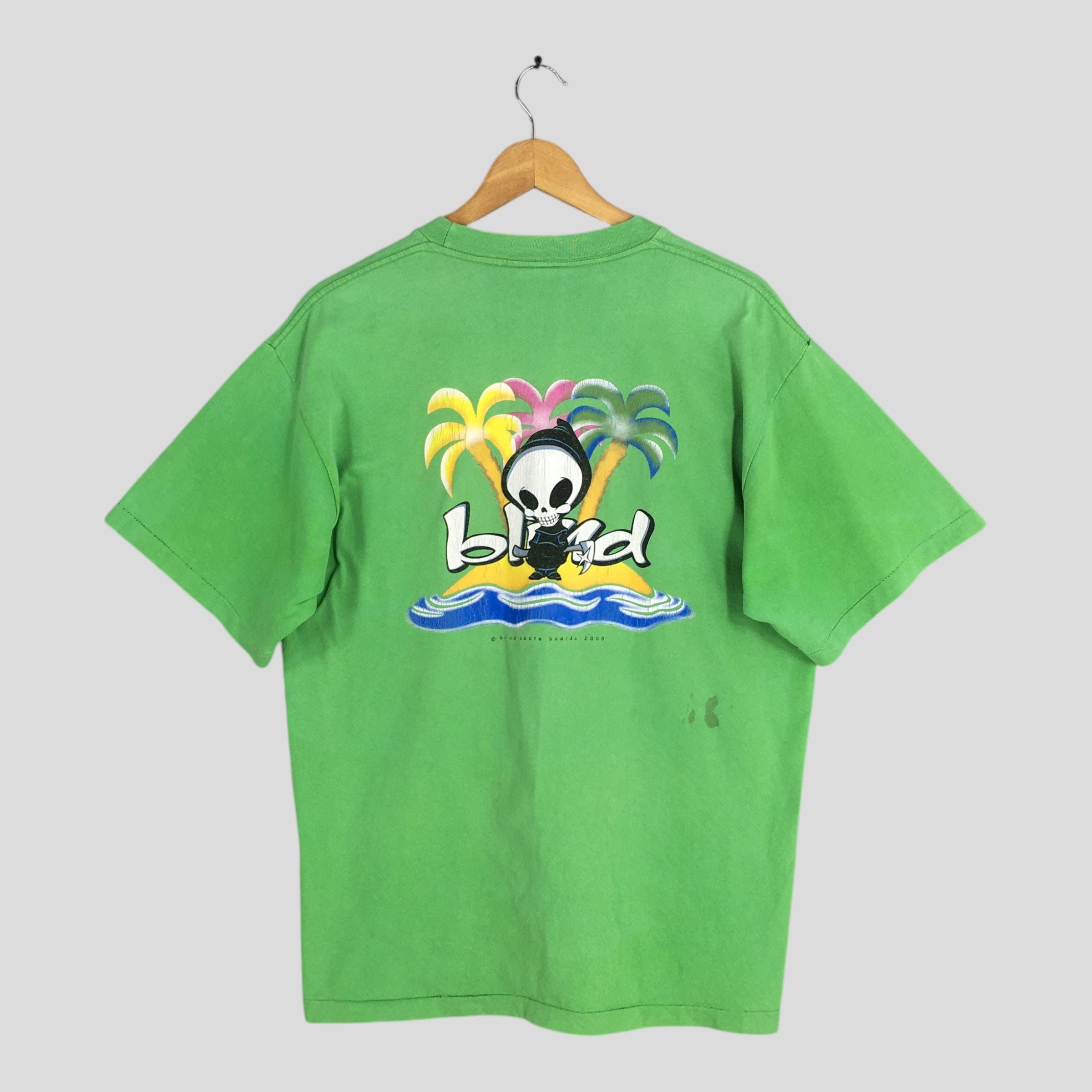 Blind Skateboards Vintage Y2K Menace Blind Skateboard T shirt Medium Size US M / EU 48-50 / 2 - 5 Thumbnail