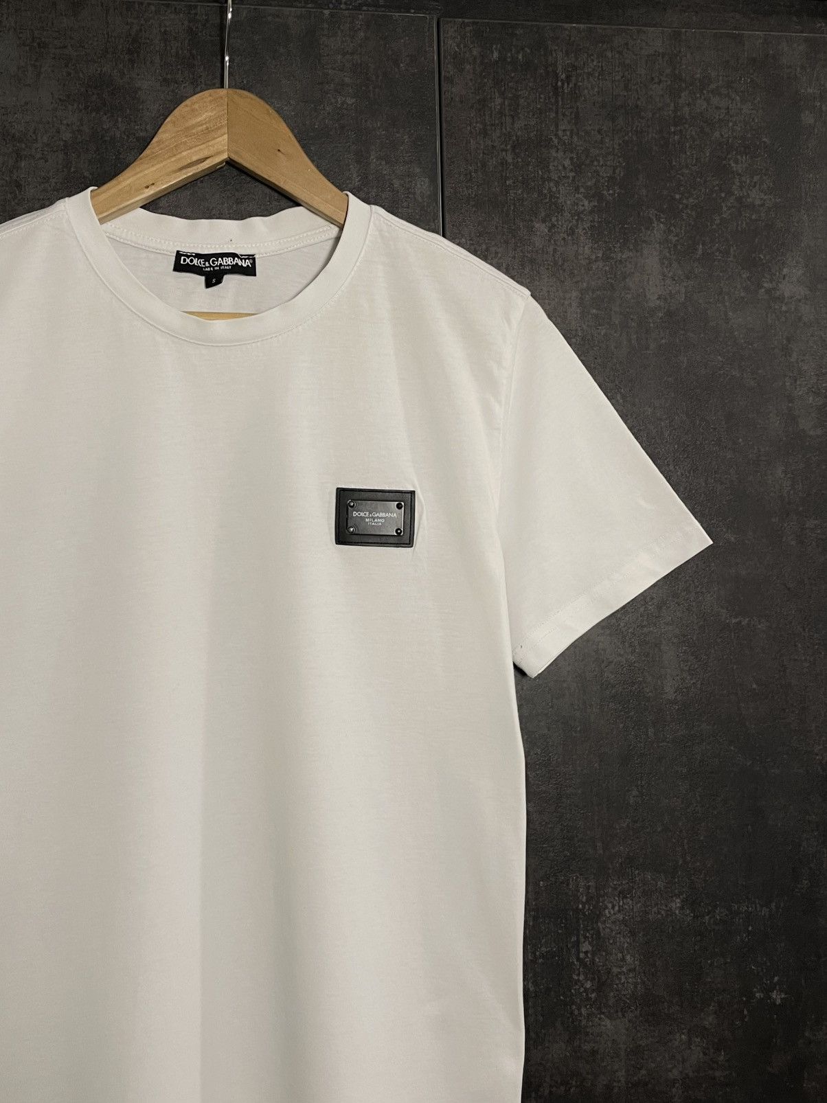 Dolce & Gabbana Vintage Dolce Gabbana Metal Logo T-shirt Hedi Slimane Size US S / EU 44-46 / 1 - 3 Thumbnail