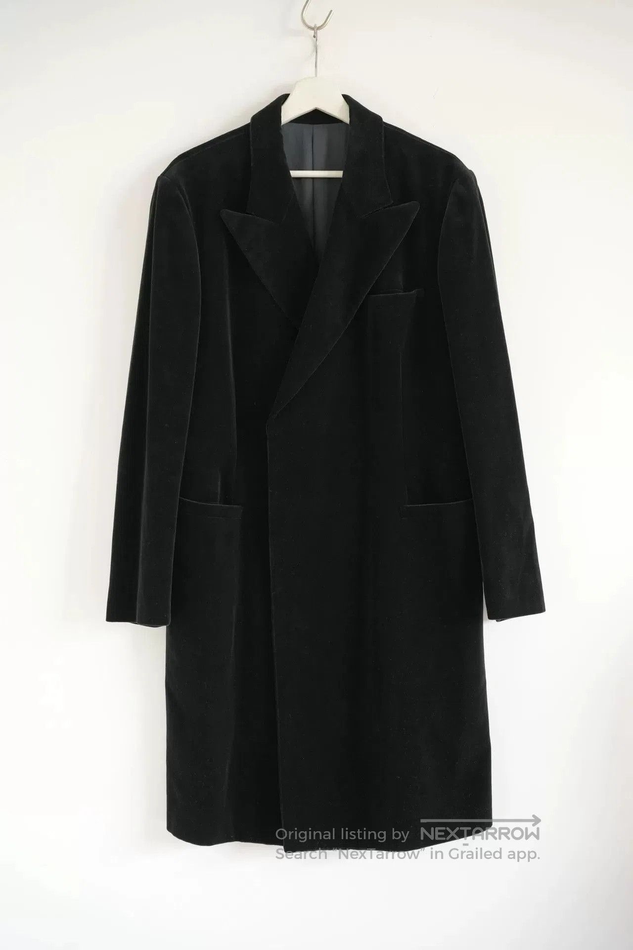 Jean Paul Gaultier Jean Paul Gaultier Velvet Long Coat. Size US L / EU 52-54 / 3 - 2 Thumbnail