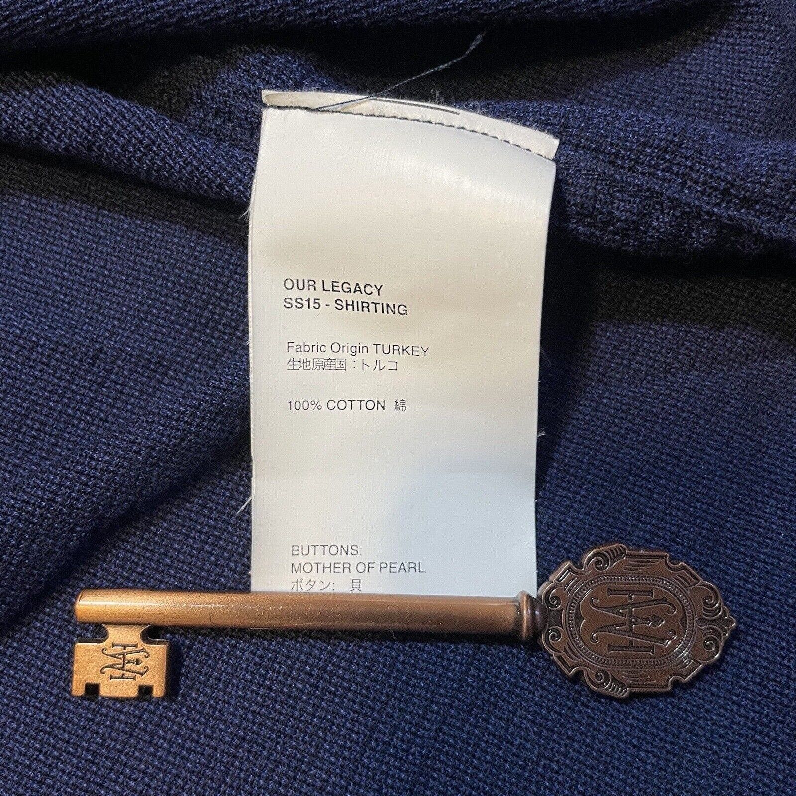 Our Legacy Our Legacy Zip Front Lightweight Shirt SS15 Medium Size US M / EU 48-50 / 2 - 3 Thumbnail