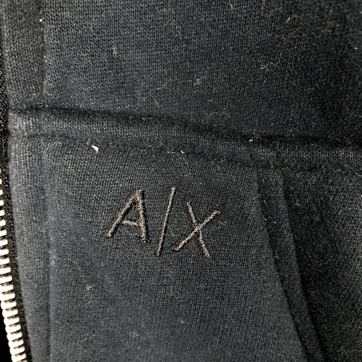 Armani Exchange 📌CROPPED BIKER JACKET ARMANI EXCHANGE MINK FUR LINING Size US XS / EU 42 / 0 - 19 Thumbnail