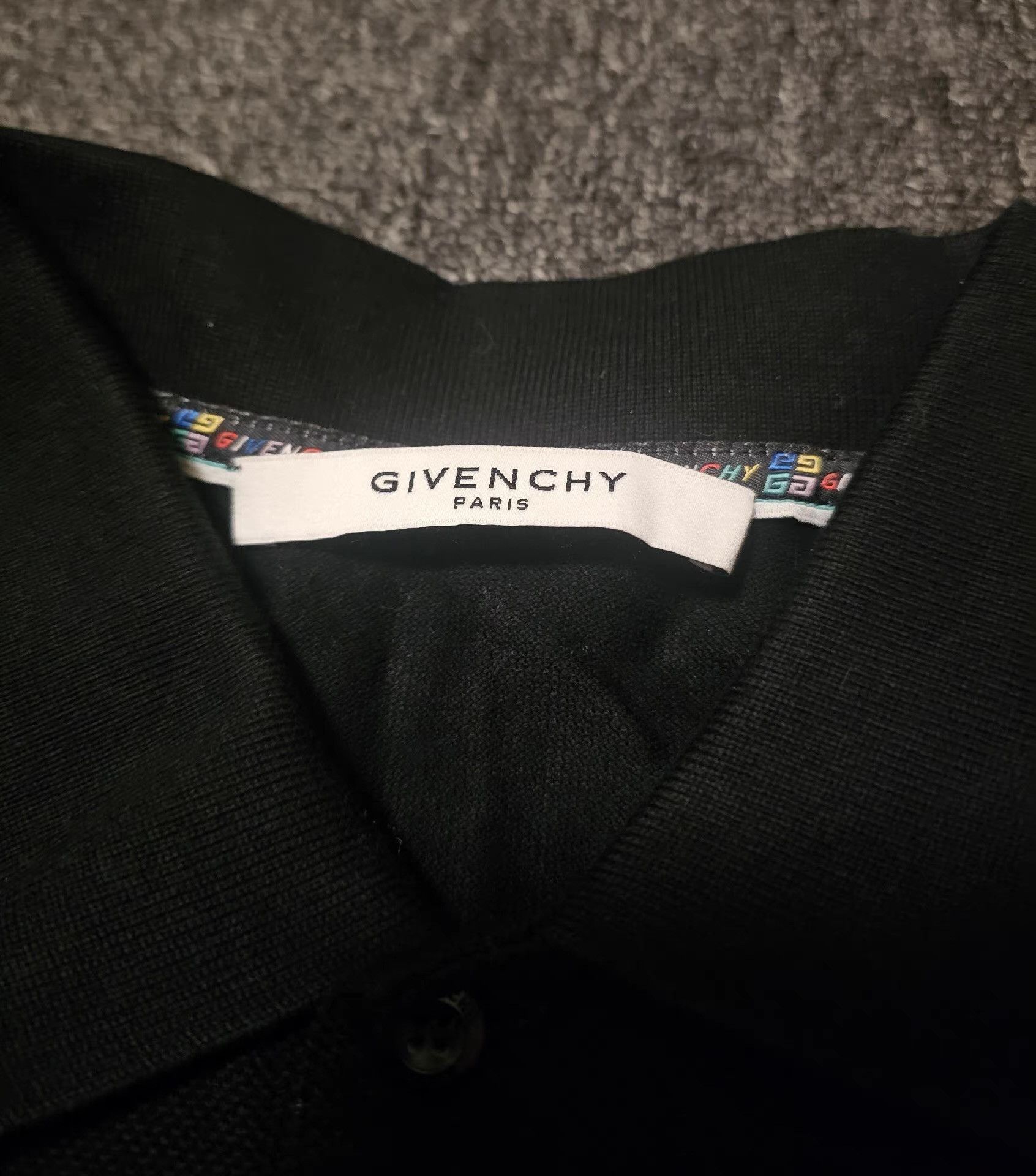 Givenchy Givenchy Black Polo Shirt, Q4 Size US XS / EU 42 / 0 - 4 Thumbnail