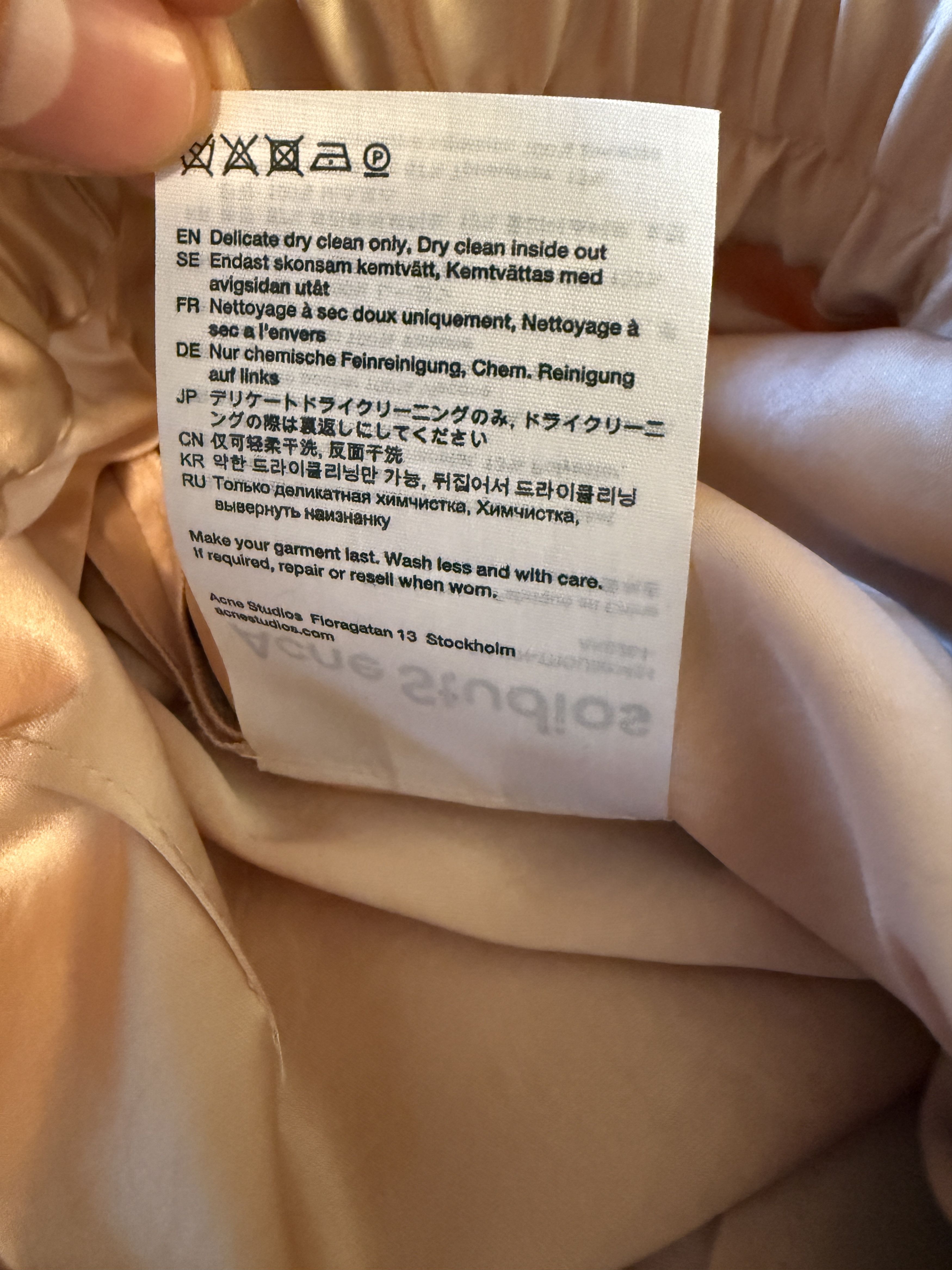 Acne Studios Wide Legged Satin Trouser Size US 32 / EU 48 - 11 Thumbnail