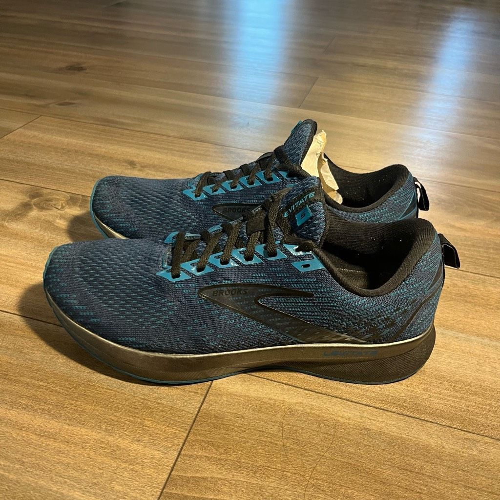 Brooks Brooks Levitate 5 Blue Athletic Running sneaker Men 10 Size US 10 / EU 43 - 5 Thumbnail