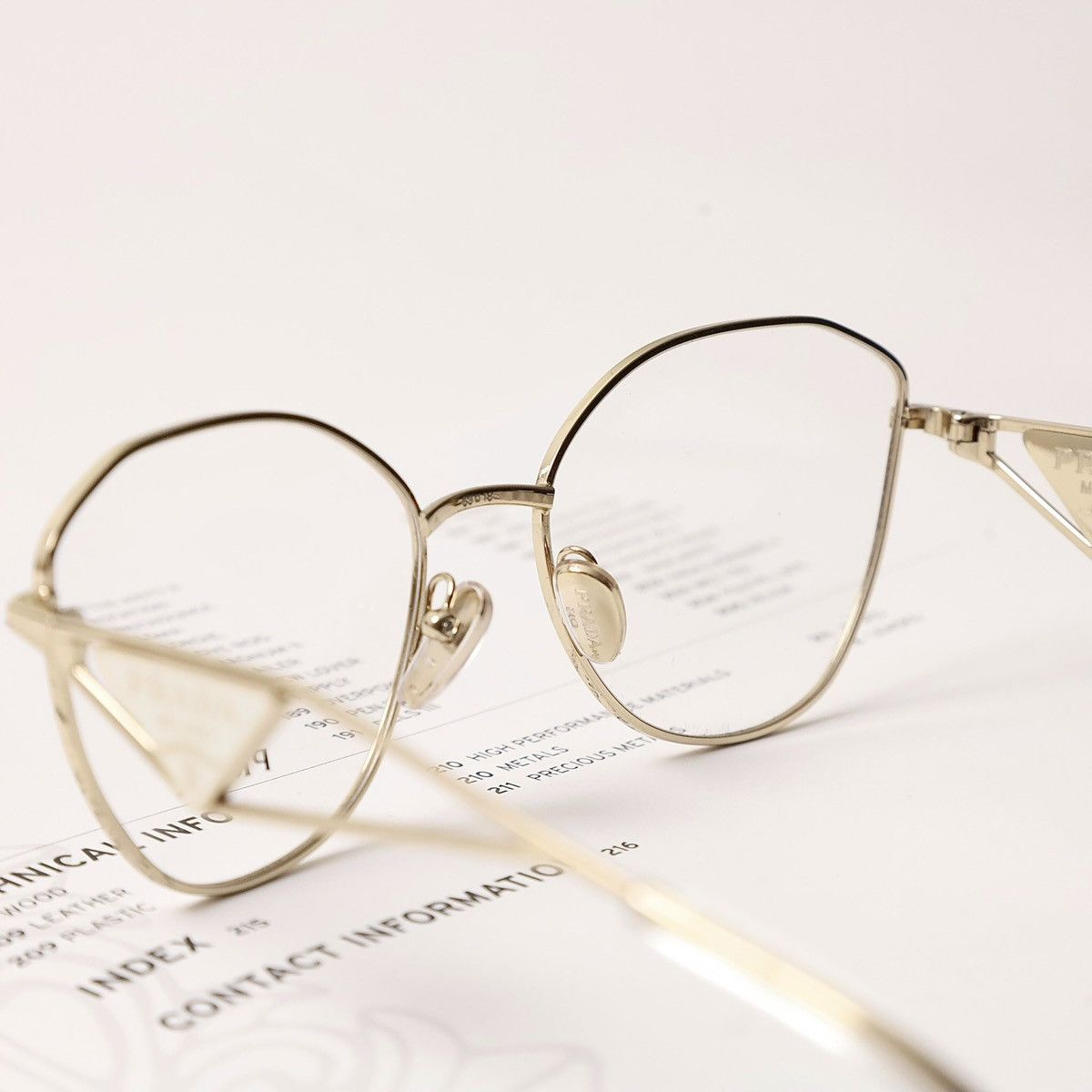Prada PRADA 0PR 52ZV GLASSES Size ONE SIZE - 4 Thumbnail
