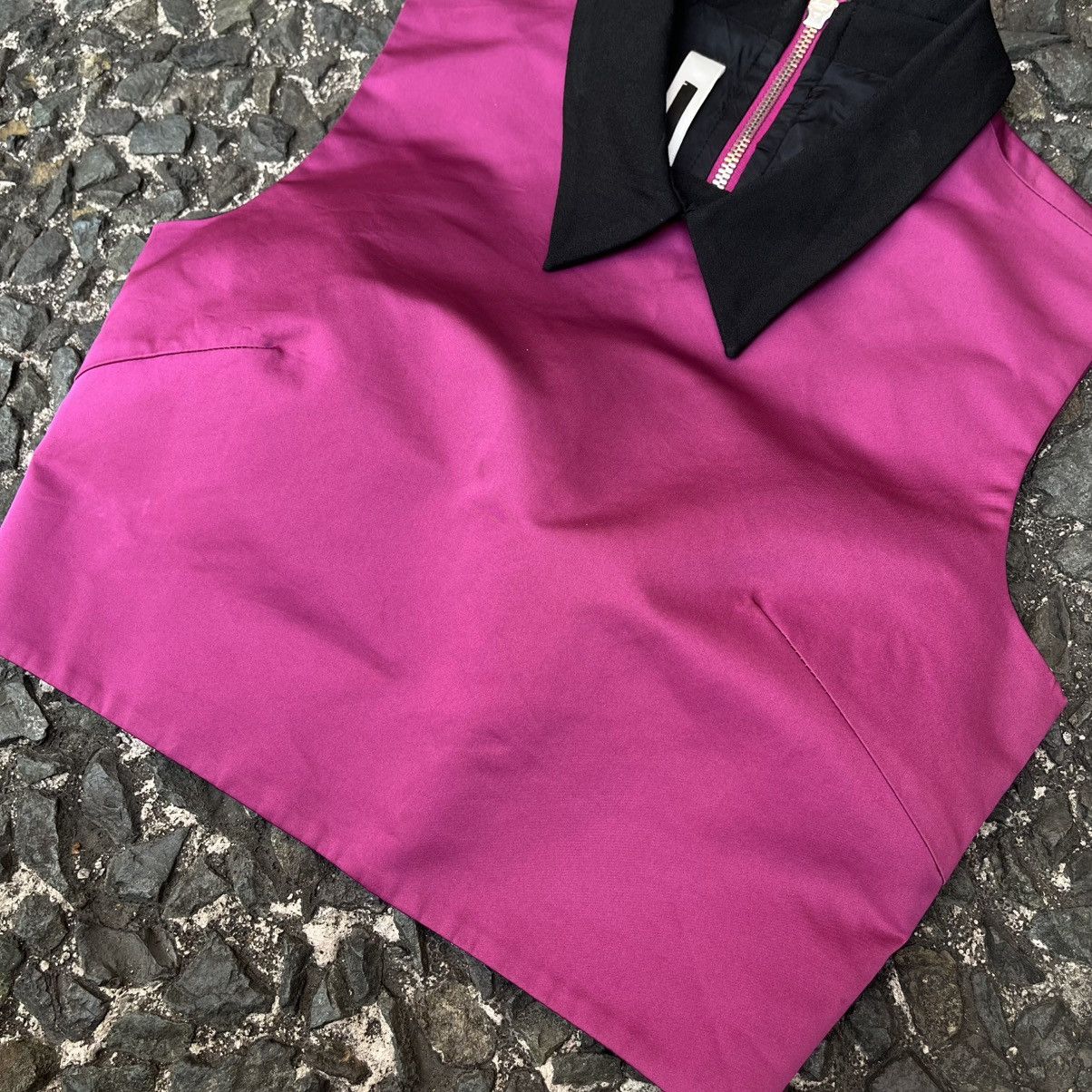 MCQ Alexander McQueen McQ Contrast Collar Cropped Zip Top Size XS / US 0-2 / IT 36-38 - 4 Thumbnail
