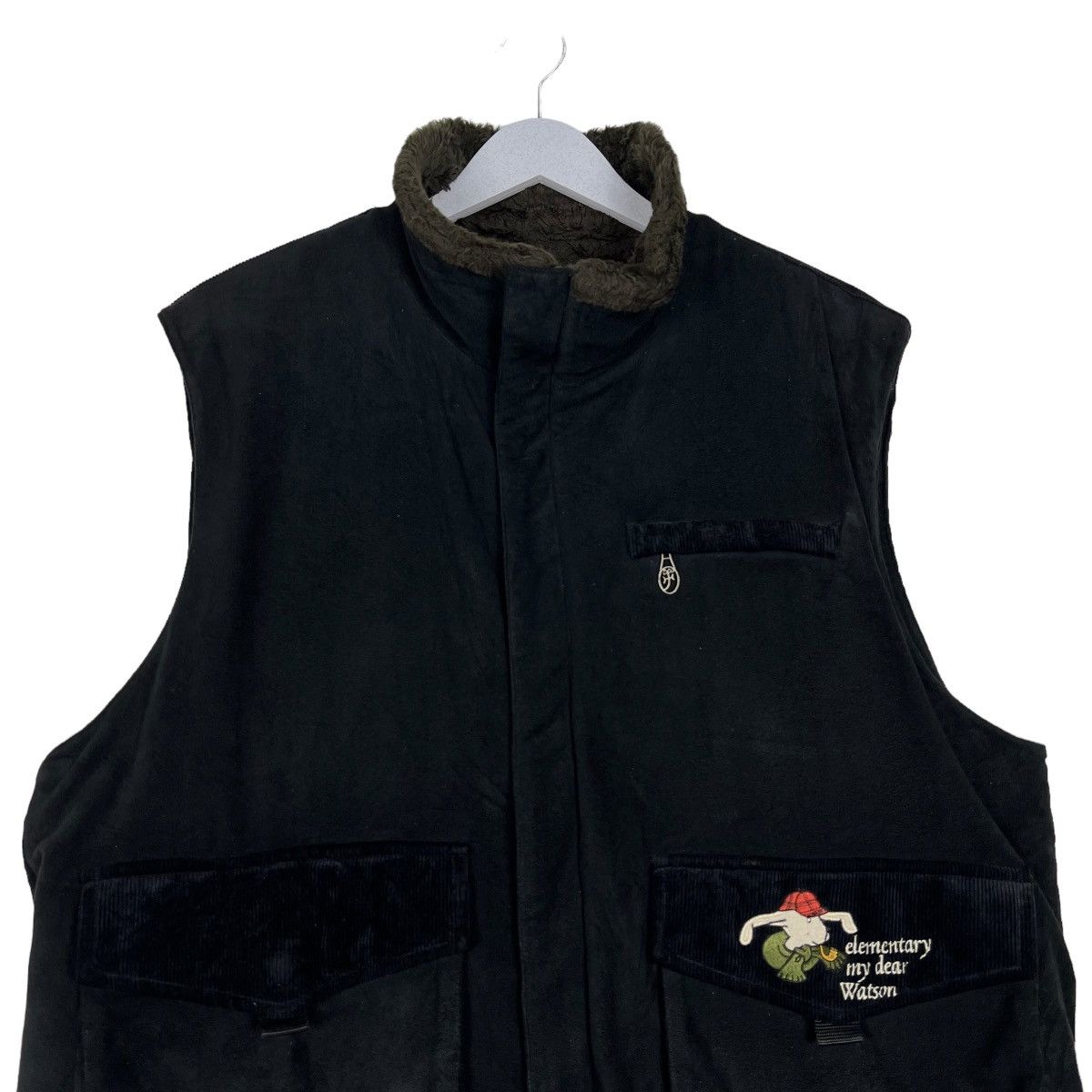 Japanese Brand 🔥 CASTLEBAJAC ELEMENTARY MY DEAR WATSON TANK TOP JACKET Size US M / EU 48-50 / 2 - 3 Thumbnail