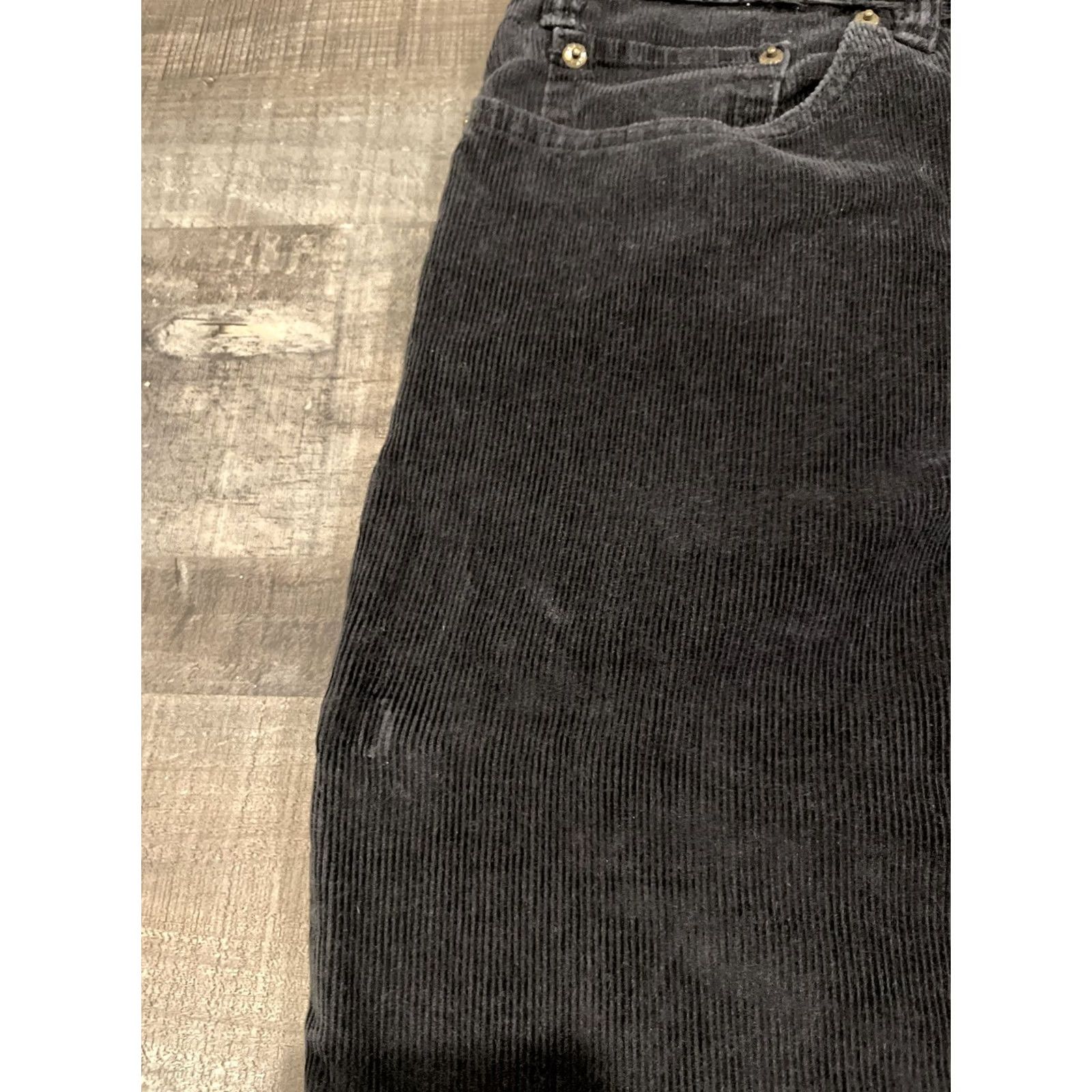 Gap VINTAGE Gap Pants Men 38x34 Black Chino Corduroy Thick Baggy Easy Fit Y2K F254 Pants Regular Men Blue 90s Style Corduroy Straight Size US 38 / EU 54 - 7 Thumbnail
