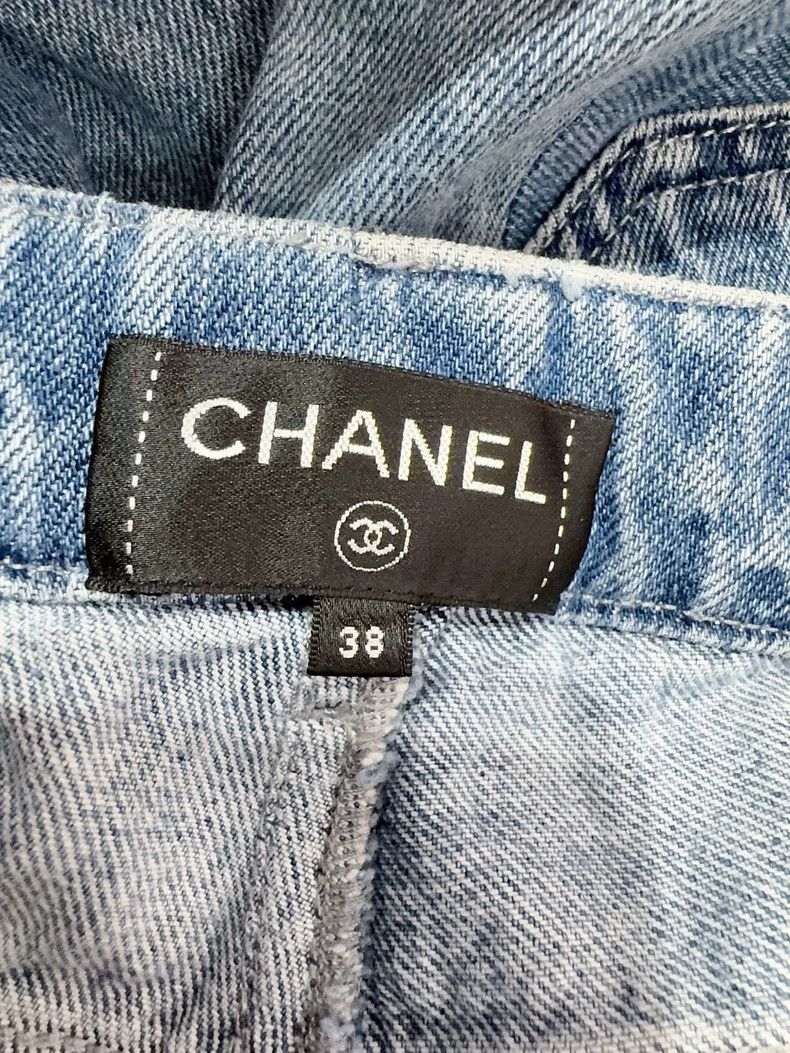 Chanel Chanel Double c big logo jeans 2503-Nextarrow Size 25" / US 0 / IT 36 - 4 Thumbnail