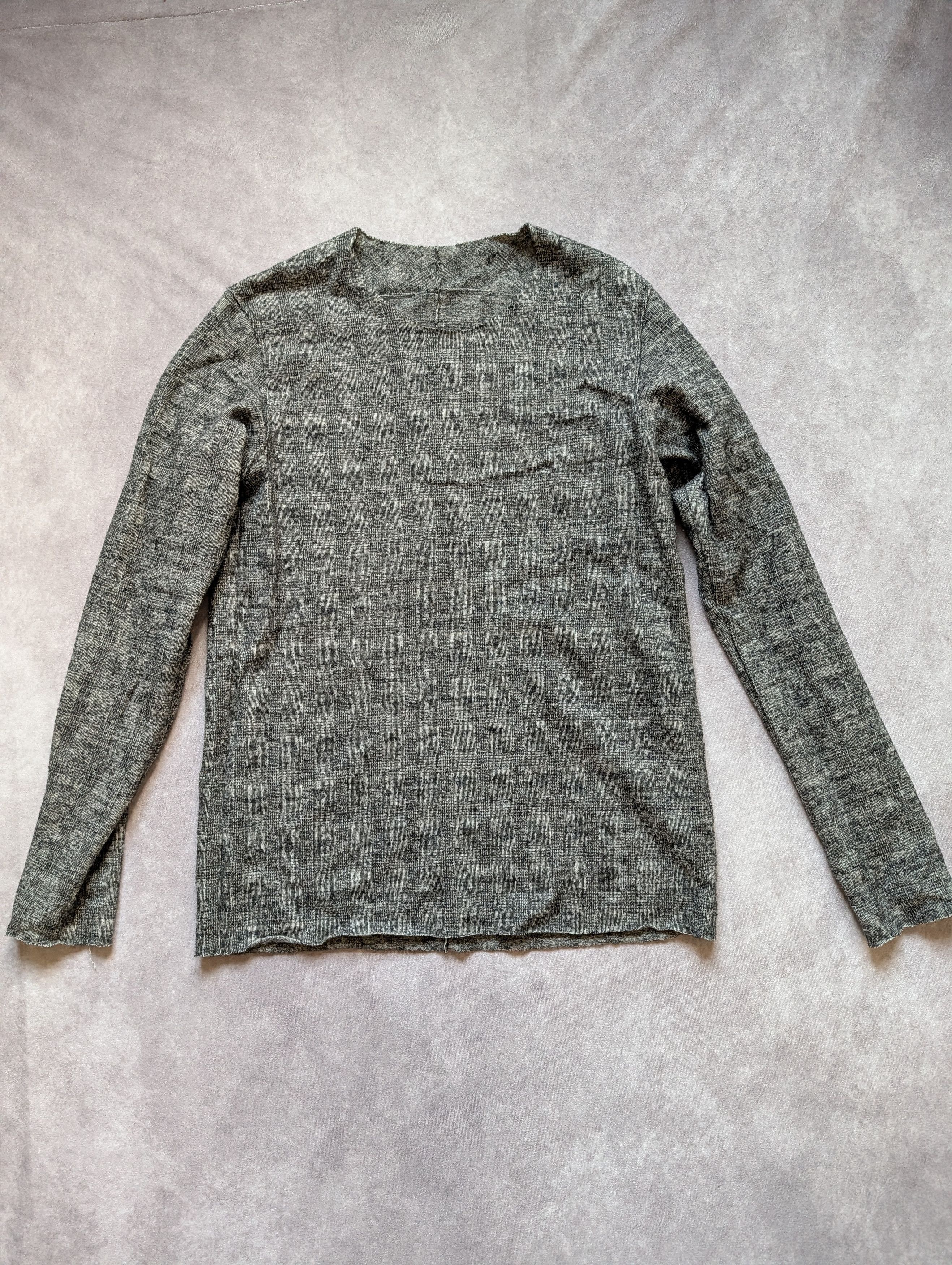 Kazuyuki Kumagai Attachment Wool Check Sweater Size US L / EU 52-54 / 3 - 1 Thumbnail