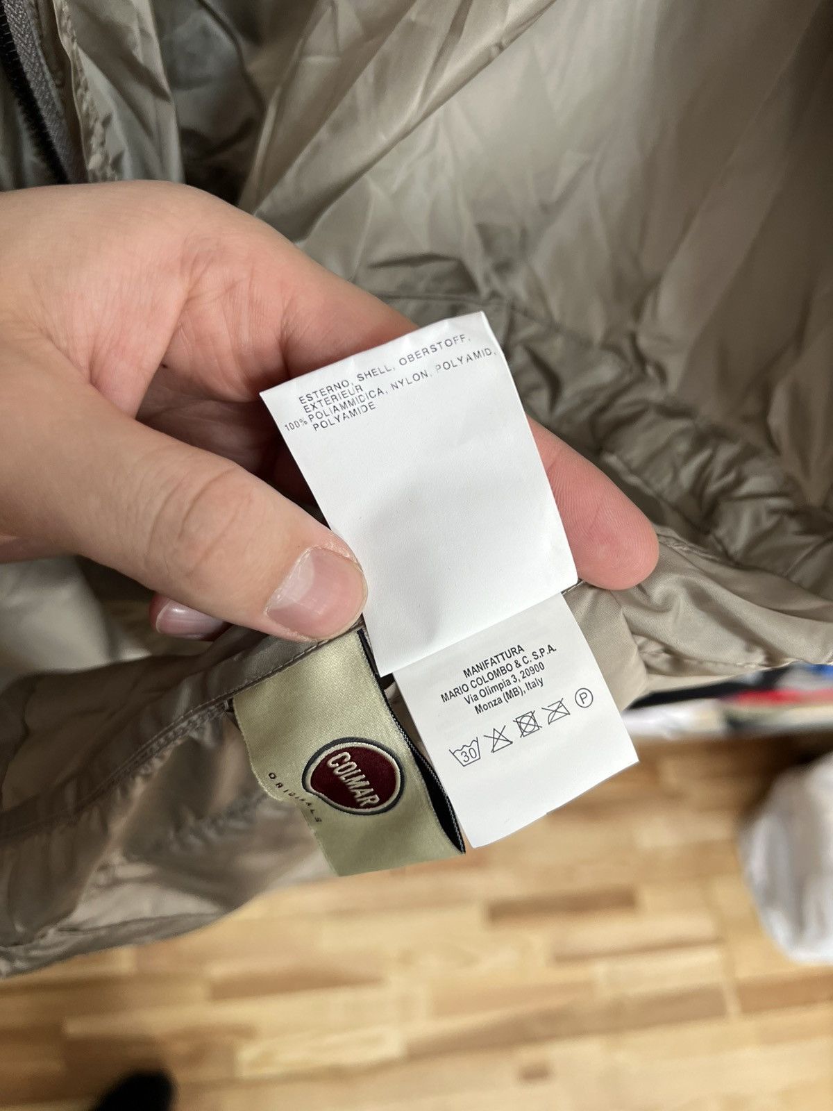 Colmar Colman Hooded Windbreaker Jacket Size 46 Nylon Zip Coat Size L / US 10 / IT 46 - 11 Thumbnail