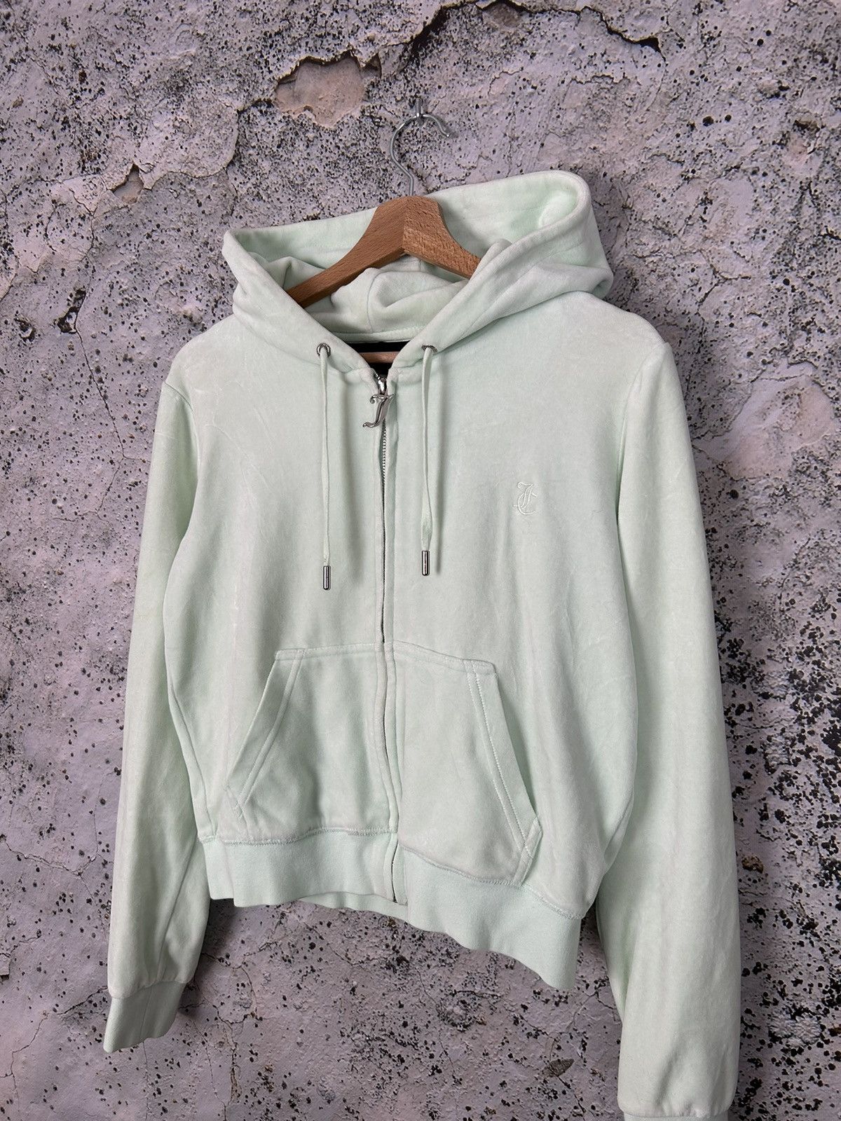 Juicy Couture Juicy Couture Green Neon Zip Hoodie Streetwear Hype Size M / US 6-8 / IT 42-44 - 2 Thumbnail