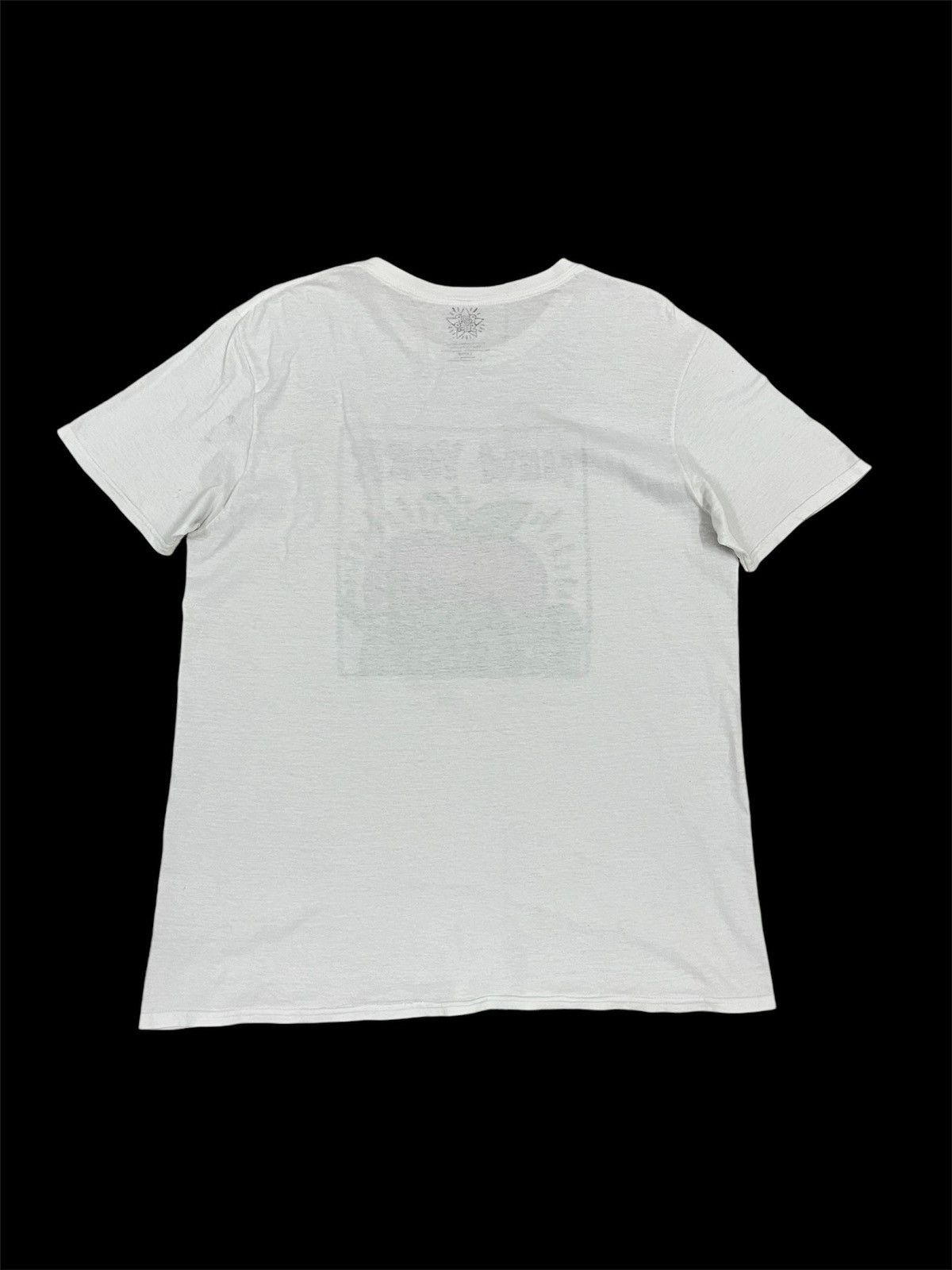 Keith Haring × Vintage Vintage Pop Shop Keith Haring NY Apple Tshirt Size US L / EU 52-54 / 3 - 2 Thumbnail