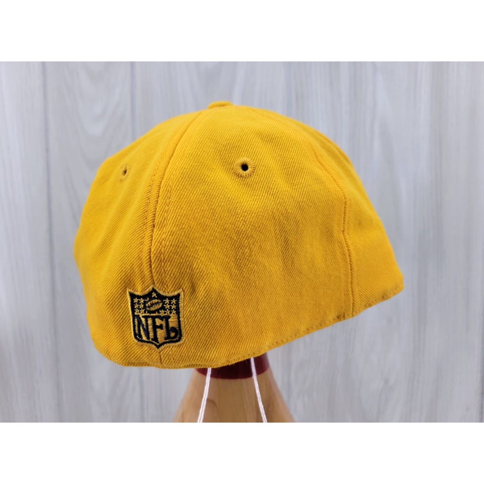 Reebok VINTAGE Super Bowl XXXVII San Diego 2003 Reebok Size 7 1/4 Blue with Yellow Hat Mens Size ONE SIZE - 4 Thumbnail