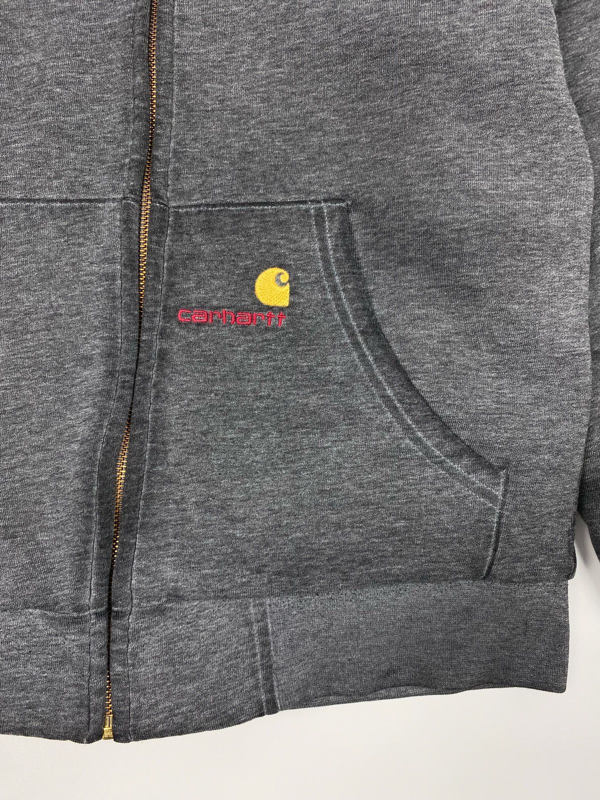 Carhartt Y2K Distressed Carhartt Hooded Thermal Lined Zip Jacket Size US S / EU 44-46 / 1 - 4 Thumbnail