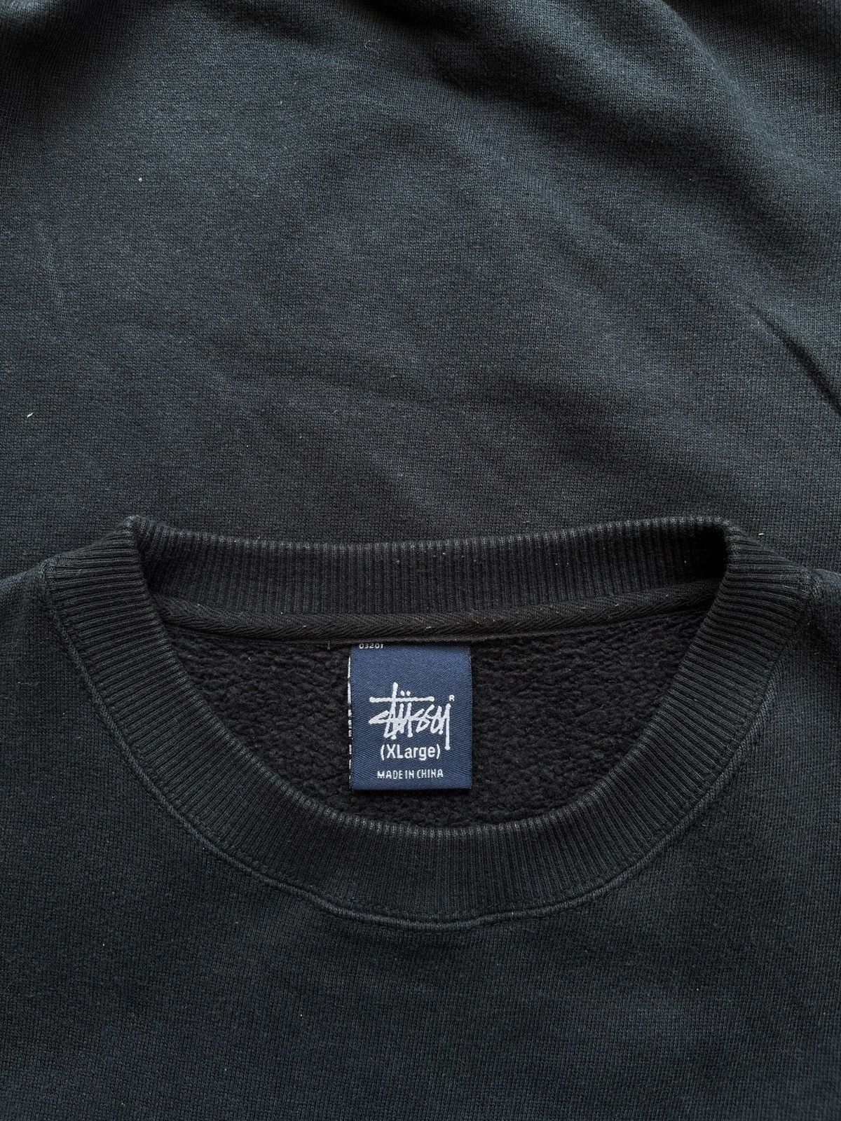 Stussy Stussy Crewneck Black Size US XL / EU 56 / 4 - 2 Thumbnail