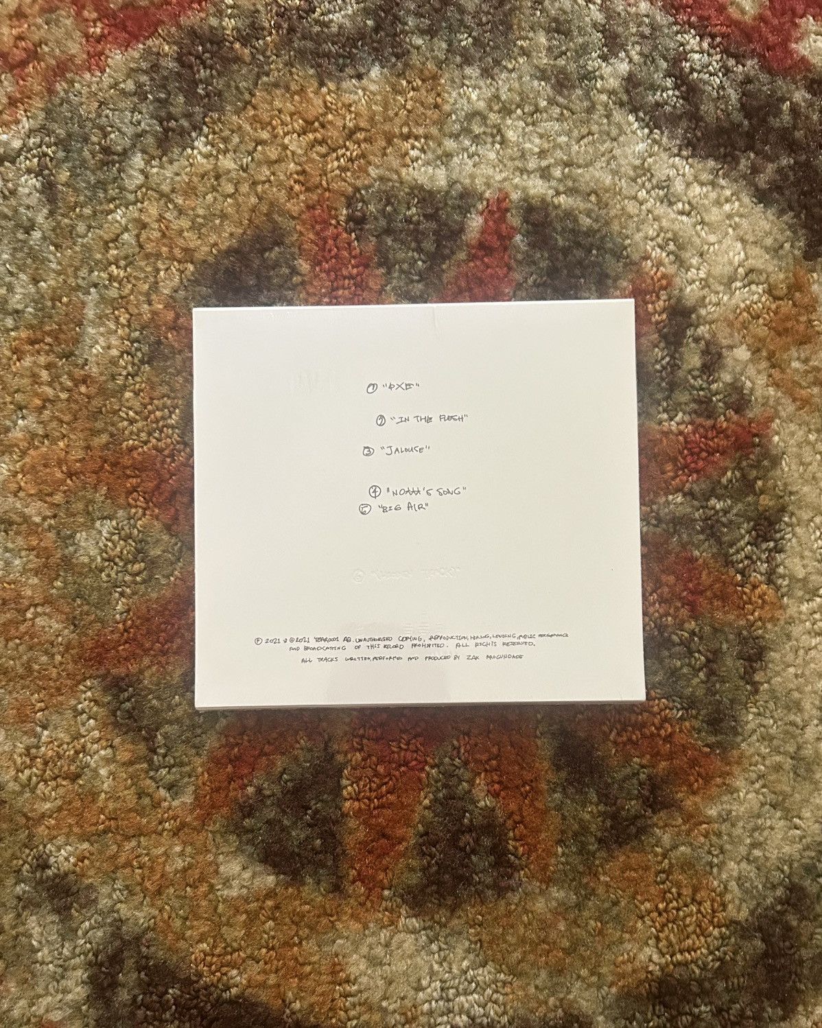Drain Gang × Sad Boys Ecco2k for Drain Gang PXE CD (1st Burn) + Poster Size ONE SIZE - 13 Thumbnail