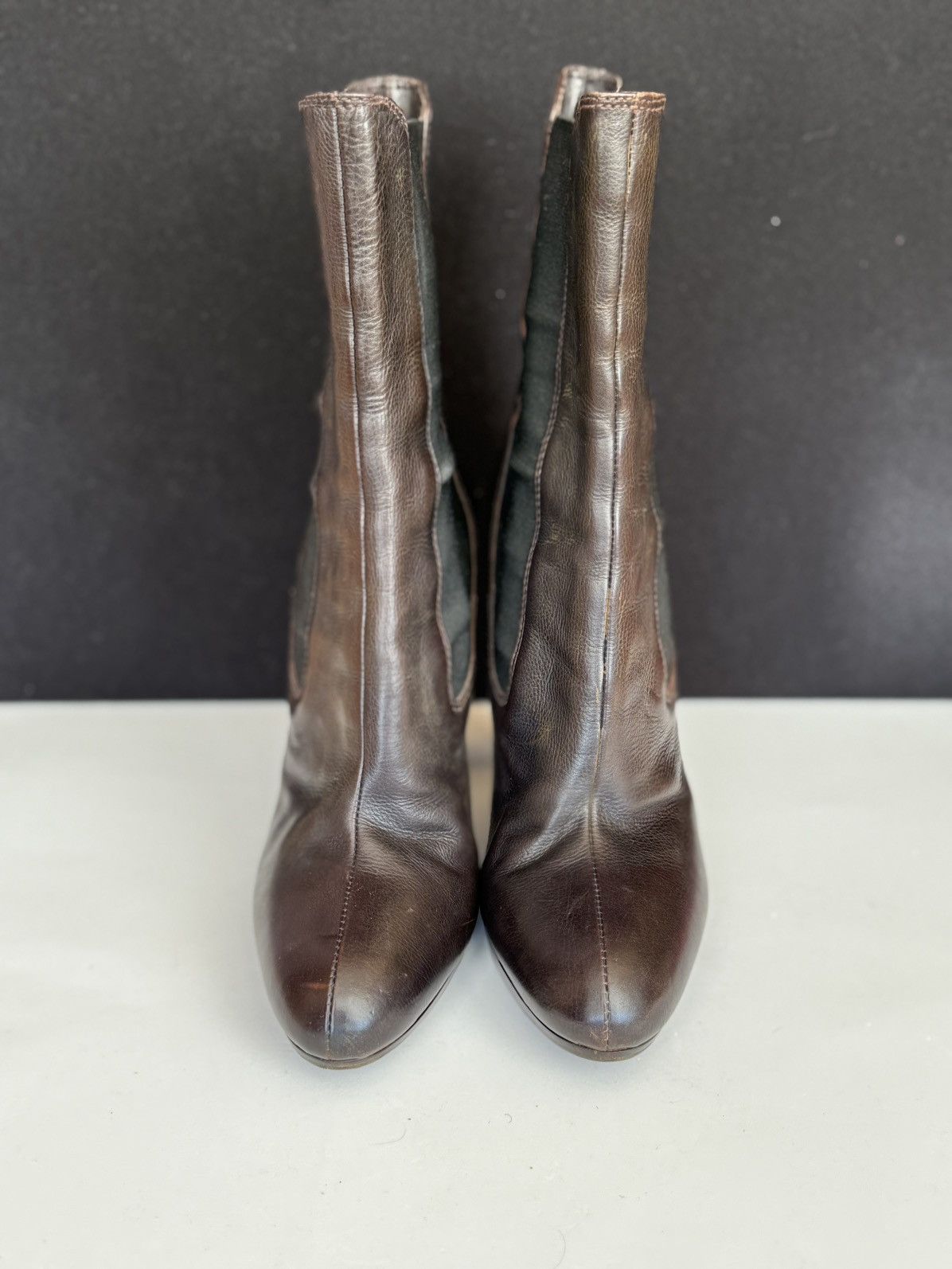 Miu Miu Miu Miu High Heels Ankle Boots size 39.5 Size US 9.5 / IT 39.5 - 3 Thumbnail