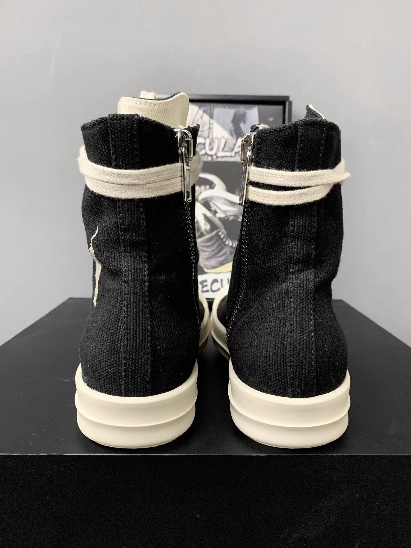 Rick Owens Rick Owens Drkshdw Big Converse K34 Size US 7 / IT 37 - 7 Thumbnail