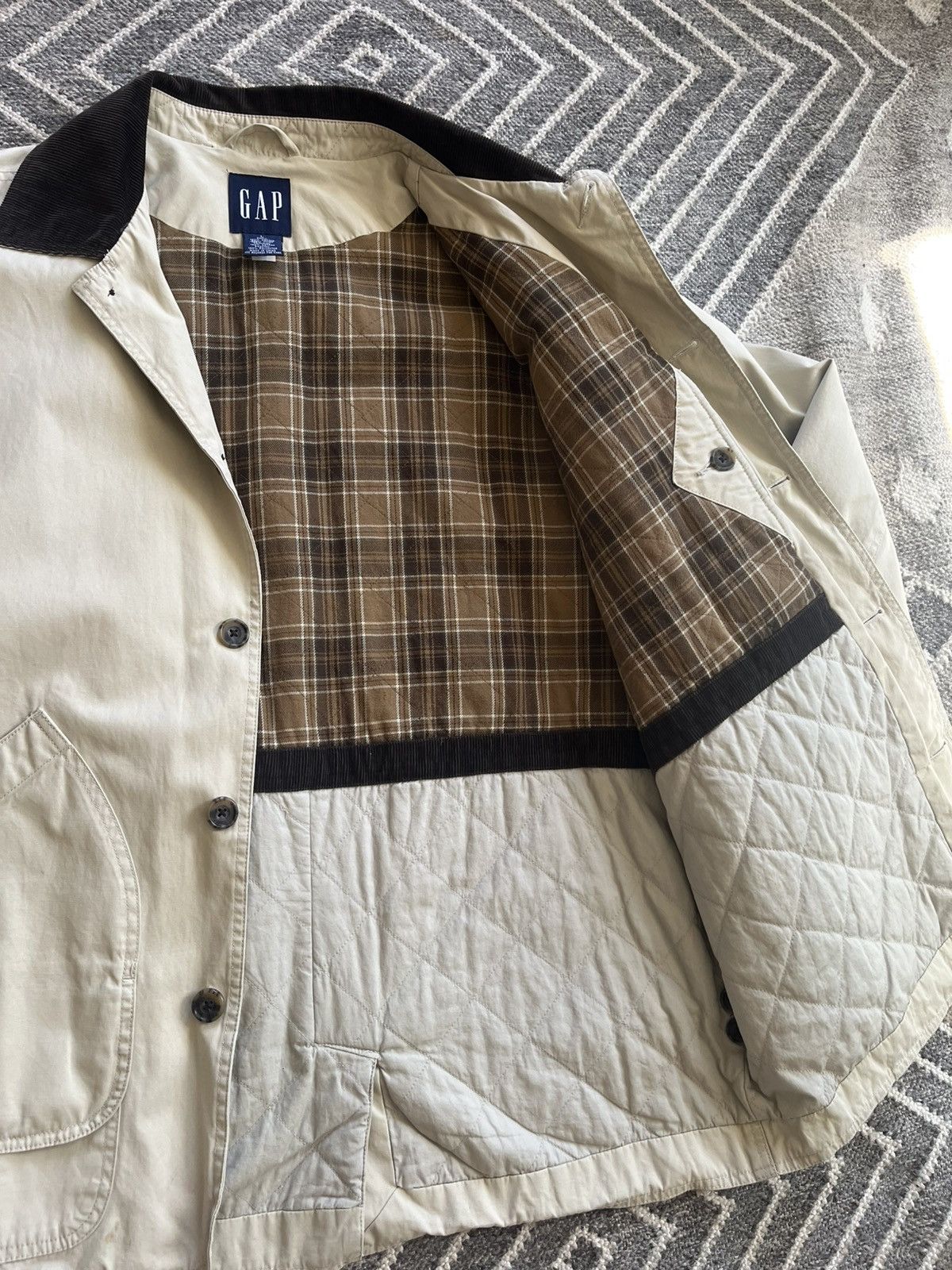 Gap Vintage Gap Field Coat Size US L / EU 52-54 / 3 - 4 Thumbnail