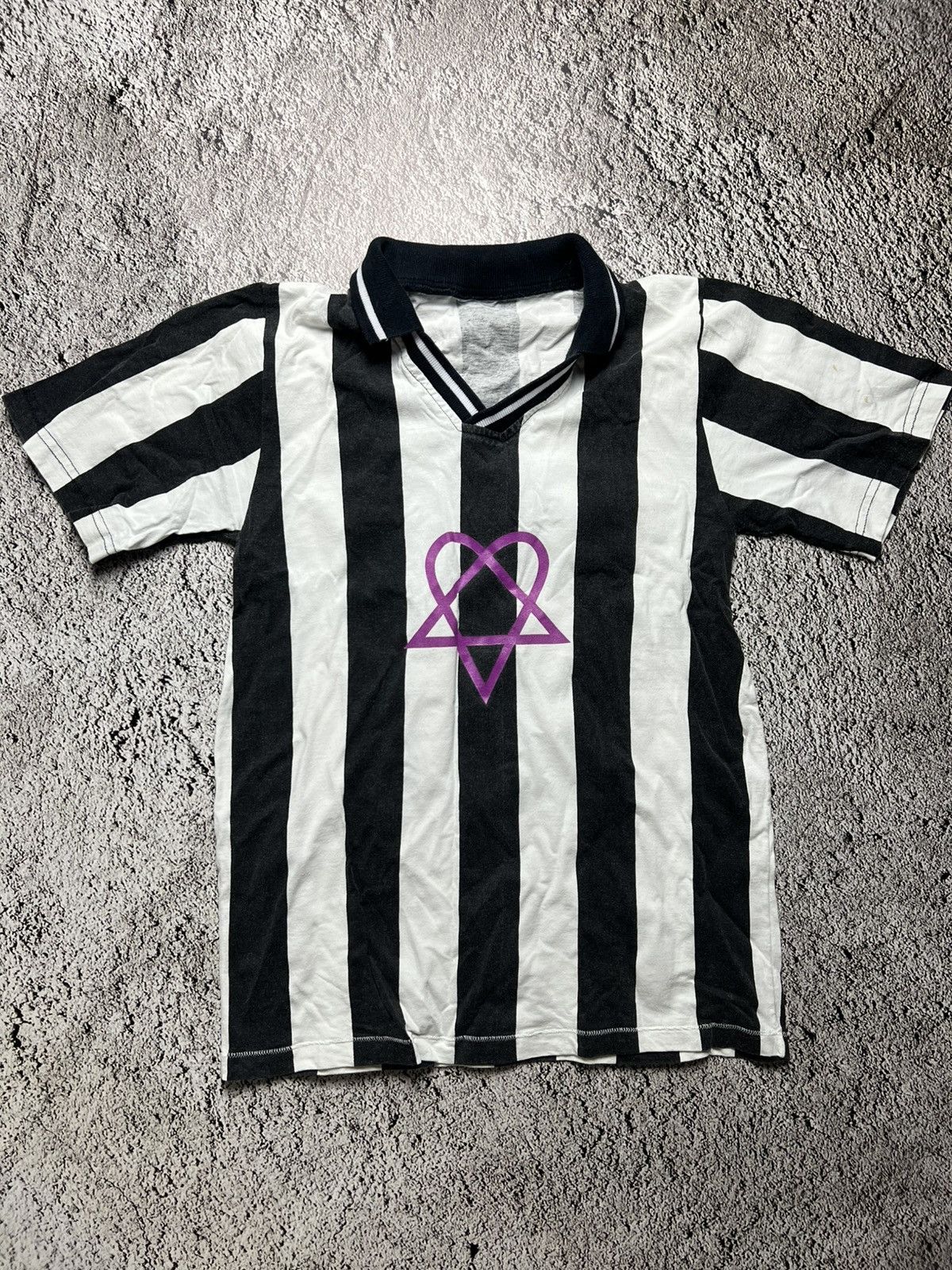 Band Tees VTG 90’s HIM his infernal majesty polo jersey t shirt Size US M / EU 48-50 / 2 - 1 Thumbnail