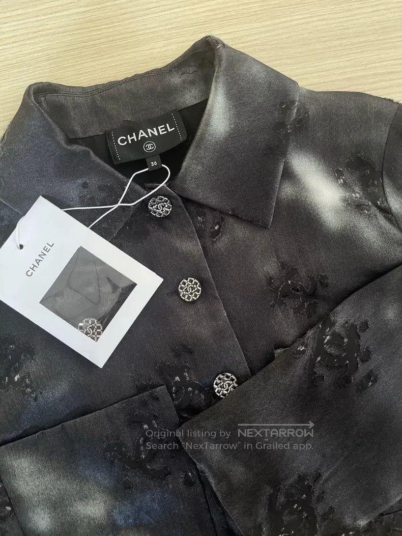 Chanel Chanel 22a gray coloured shirt Size XS / US 0-2 / IT 36-38 - 4 Thumbnail