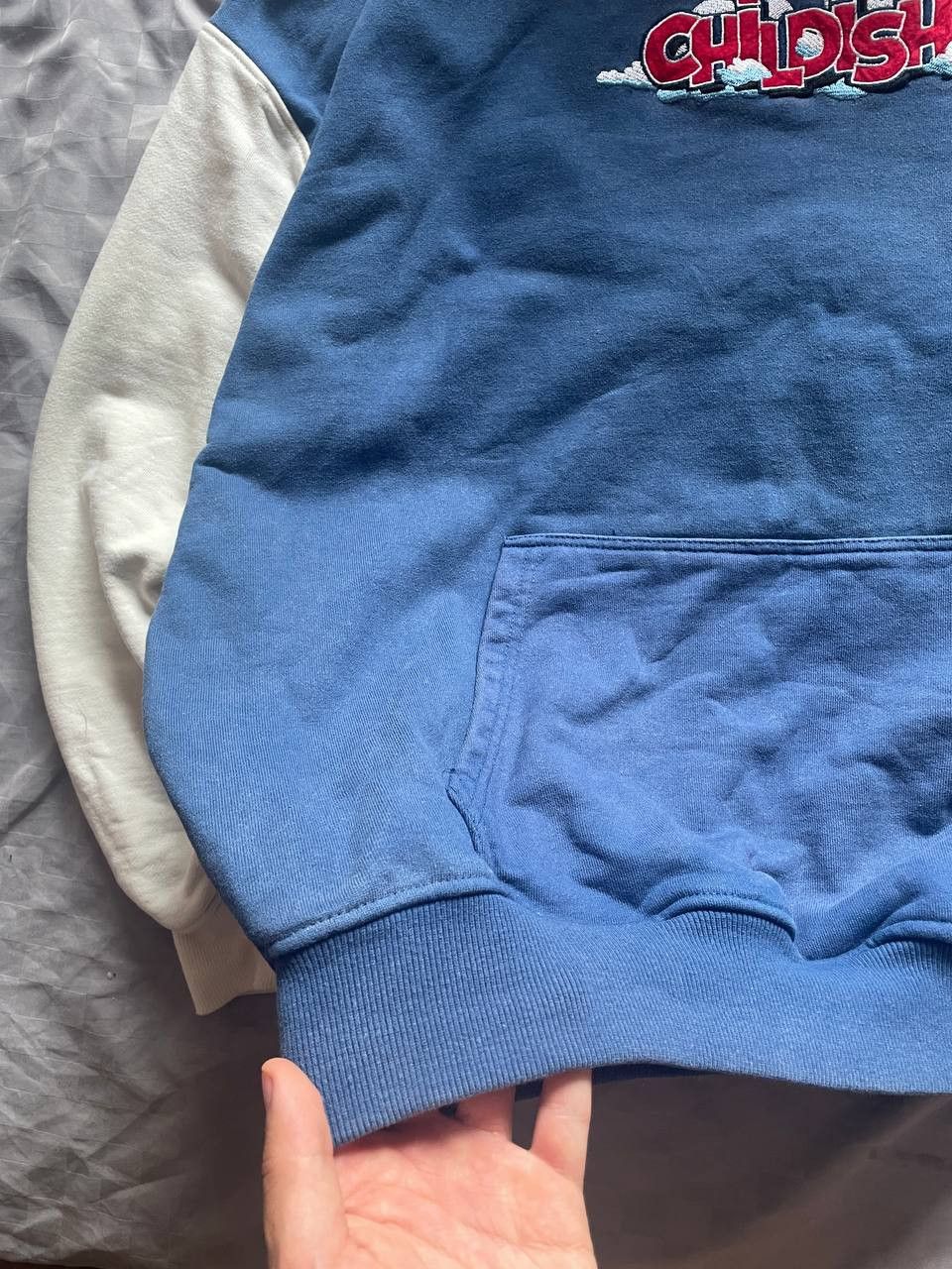 CHILDS Childish Hoodie Baggy Boxy TGF Park SkateGang Style Y2K Size US M / EU 48-50 / 2 - 4 Thumbnail