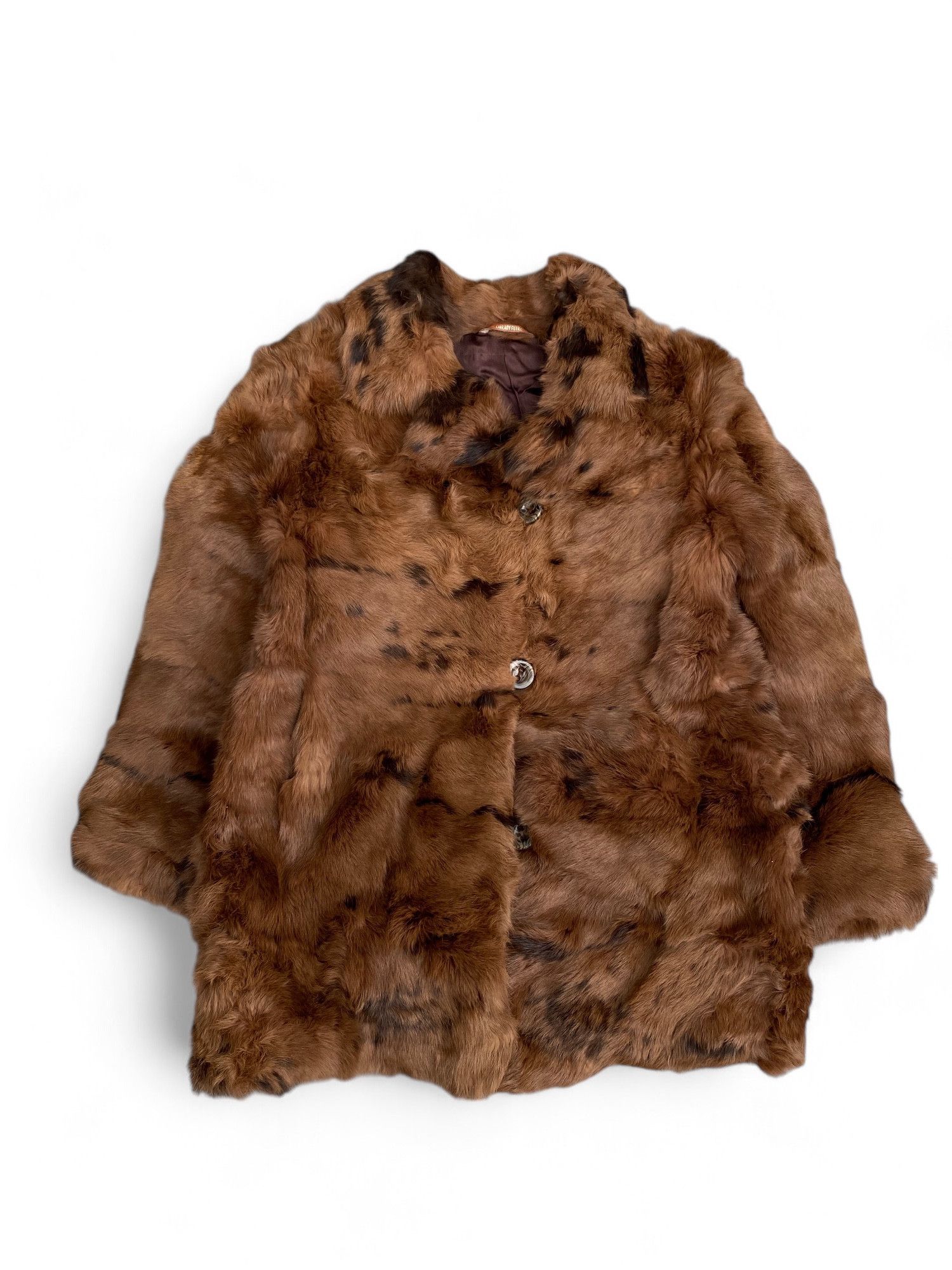 Other Vintage Rabbit Fur Coat Size M / US 6-8 / IT 42-44 - 1 Thumbnail