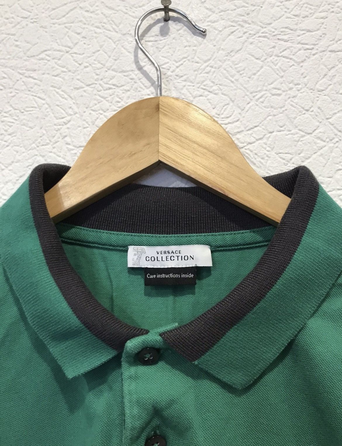 Designer Versace Collection designer luxury polo tee Size US M / EU 48-50 / 2 - 3 Thumbnail