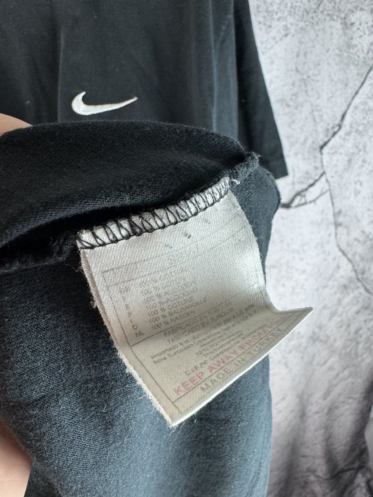 Nike × Vintage Vintage Nike Basic T-Shirt 90s Swoosh Logo Y2K Size US M / EU 48-50 / 2 - 4 Thumbnail