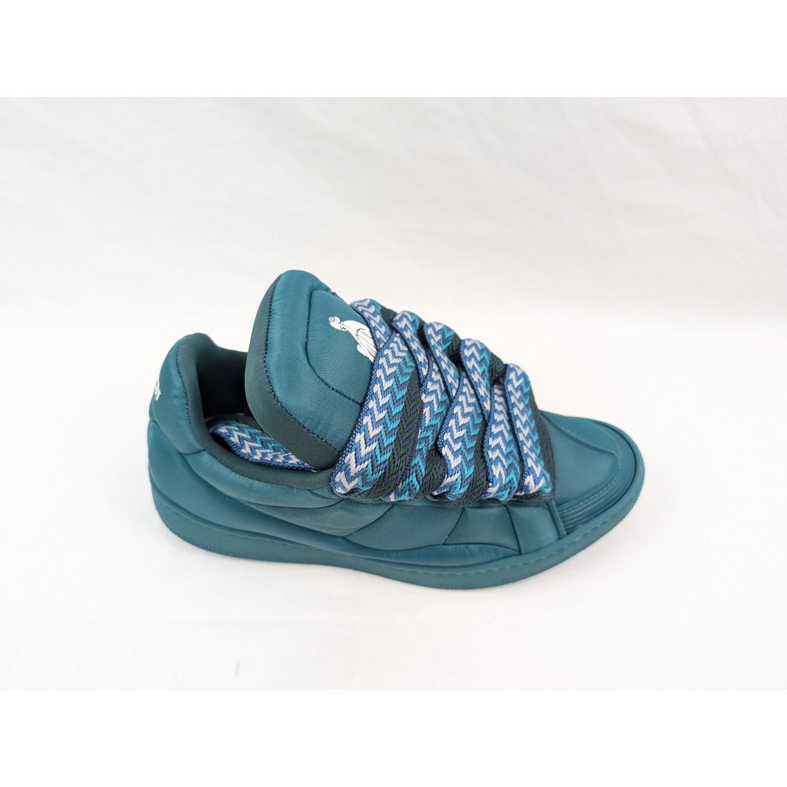 Lanvin o1rshd1 Curb XL Sneakers in Forest Size US 12 / EU 45 - 3 Thumbnail