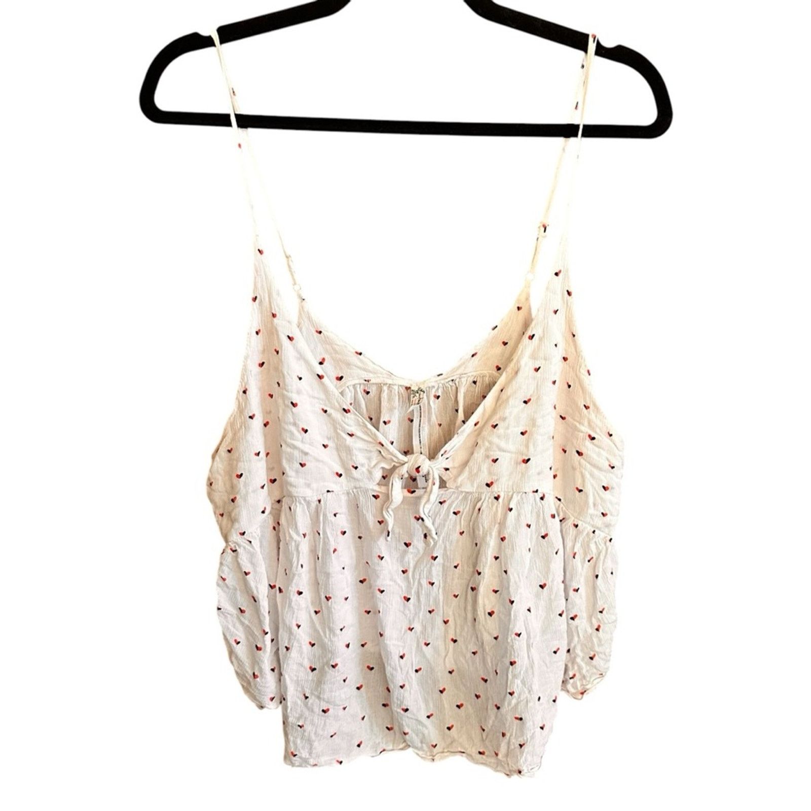Free People Free People Intimately Riviera Romance Cami – White – Size L Size L / US 10 / IT 46 - 6 Thumbnail
