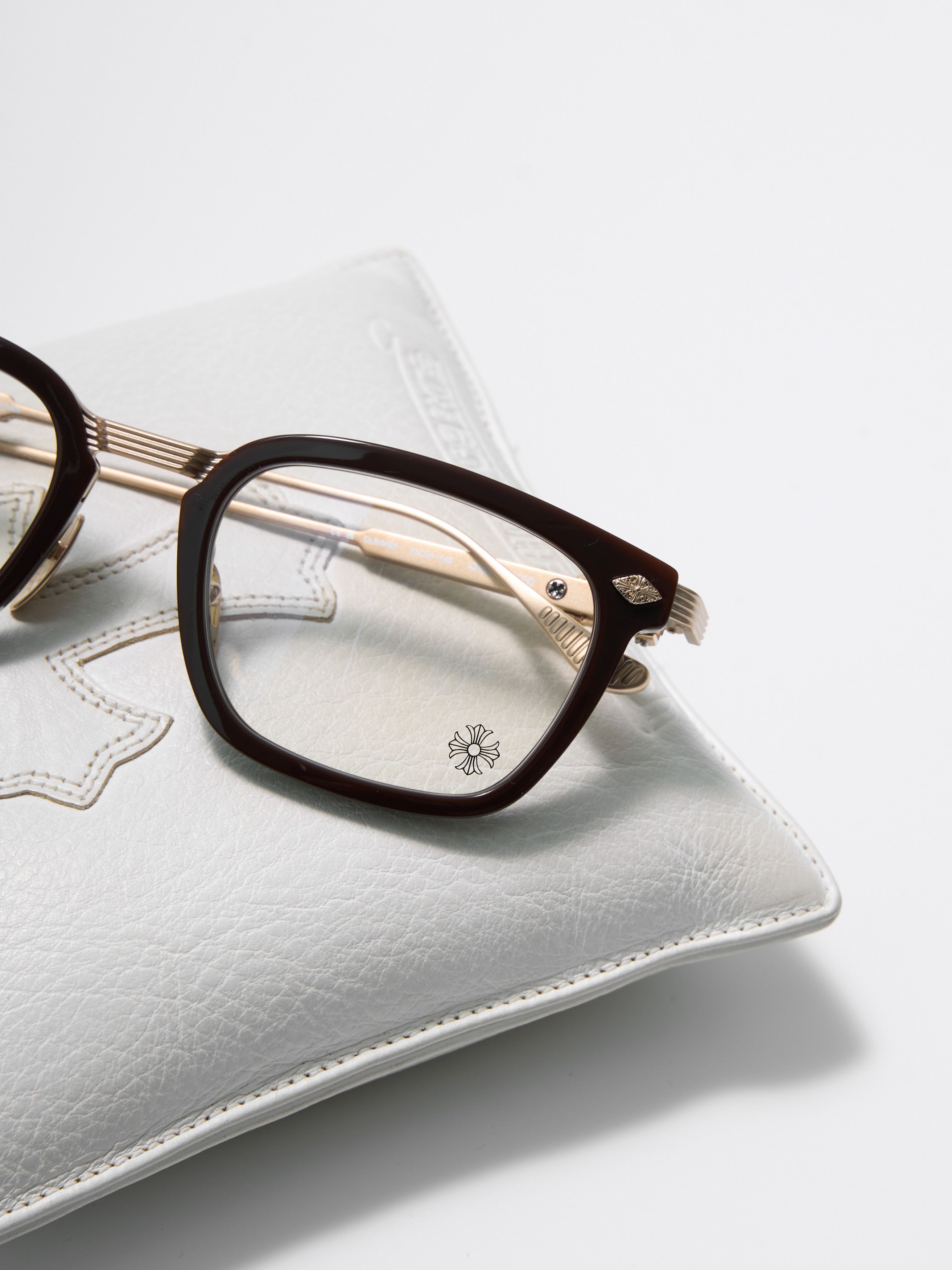 Chrome Hearts CHROME HEARTS OVERPOKED CLASSIC BROWN/MATTE GOLD PLATED Size ONE SIZE - 3 Thumbnail