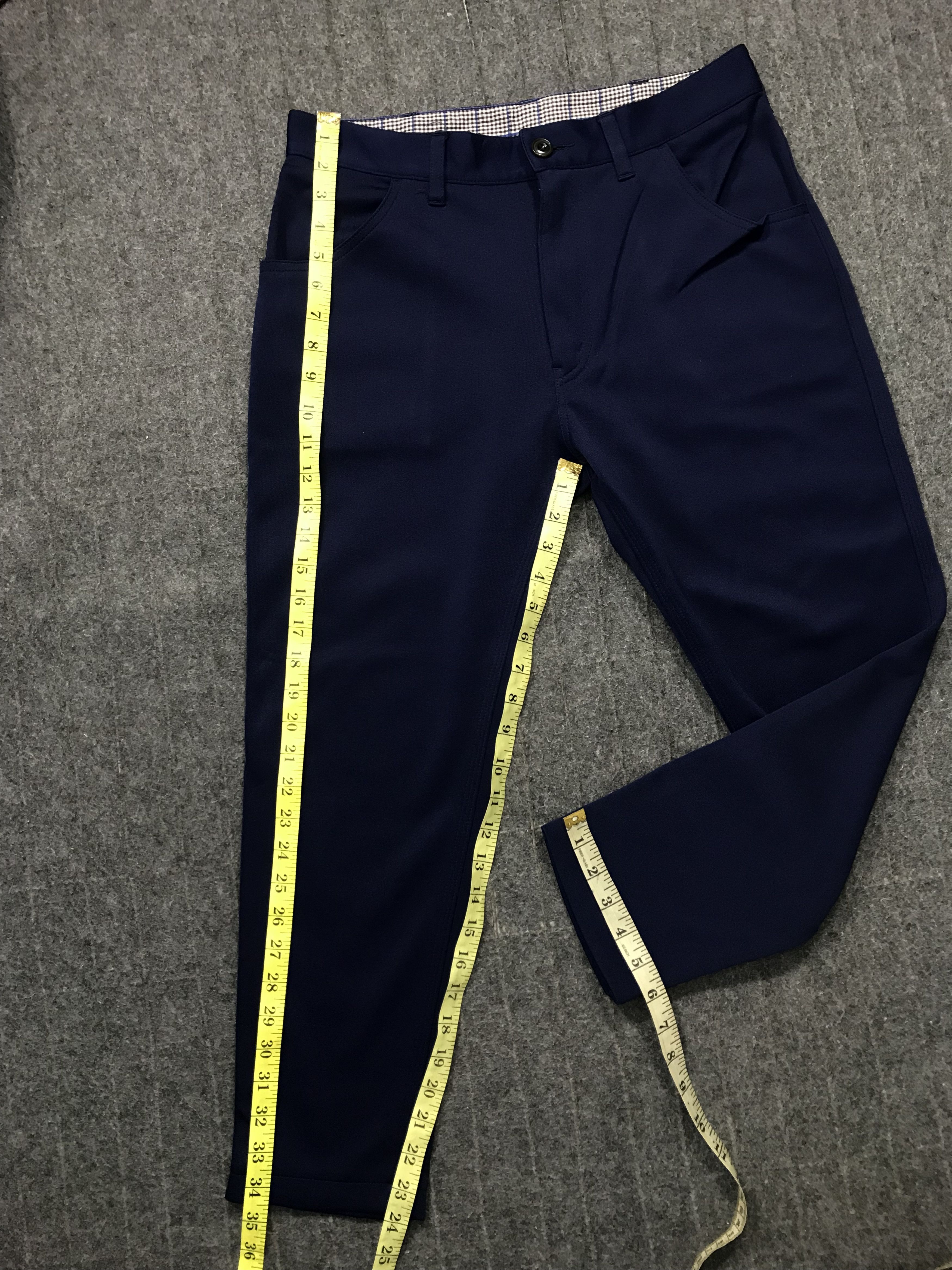Comme des Garcons × Japanese Brand Comme Des Garcon Homme Slack Pant Trouser Fits Size 30 31 Size US 30 / EU 46 - 8 Thumbnail