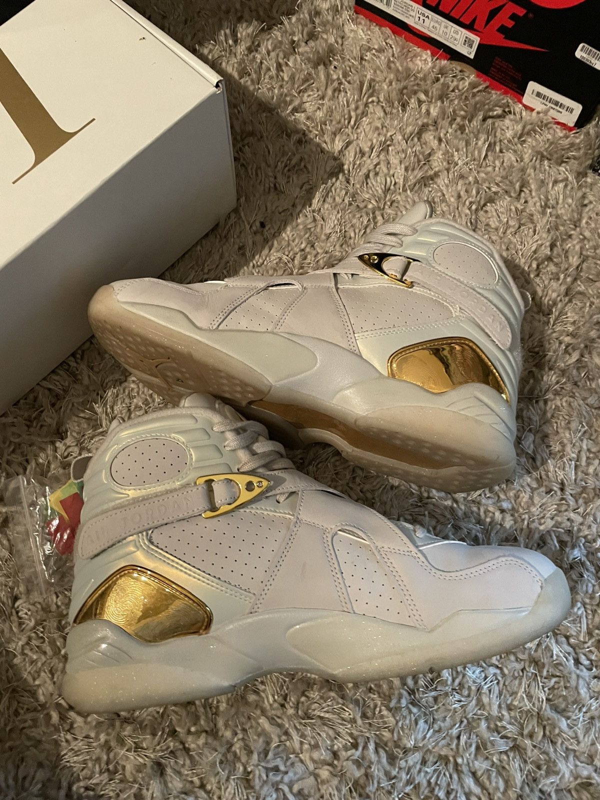 Jordan Brand Jordan 8 Confetti Size US 9 / EU 42 - 3 Thumbnail